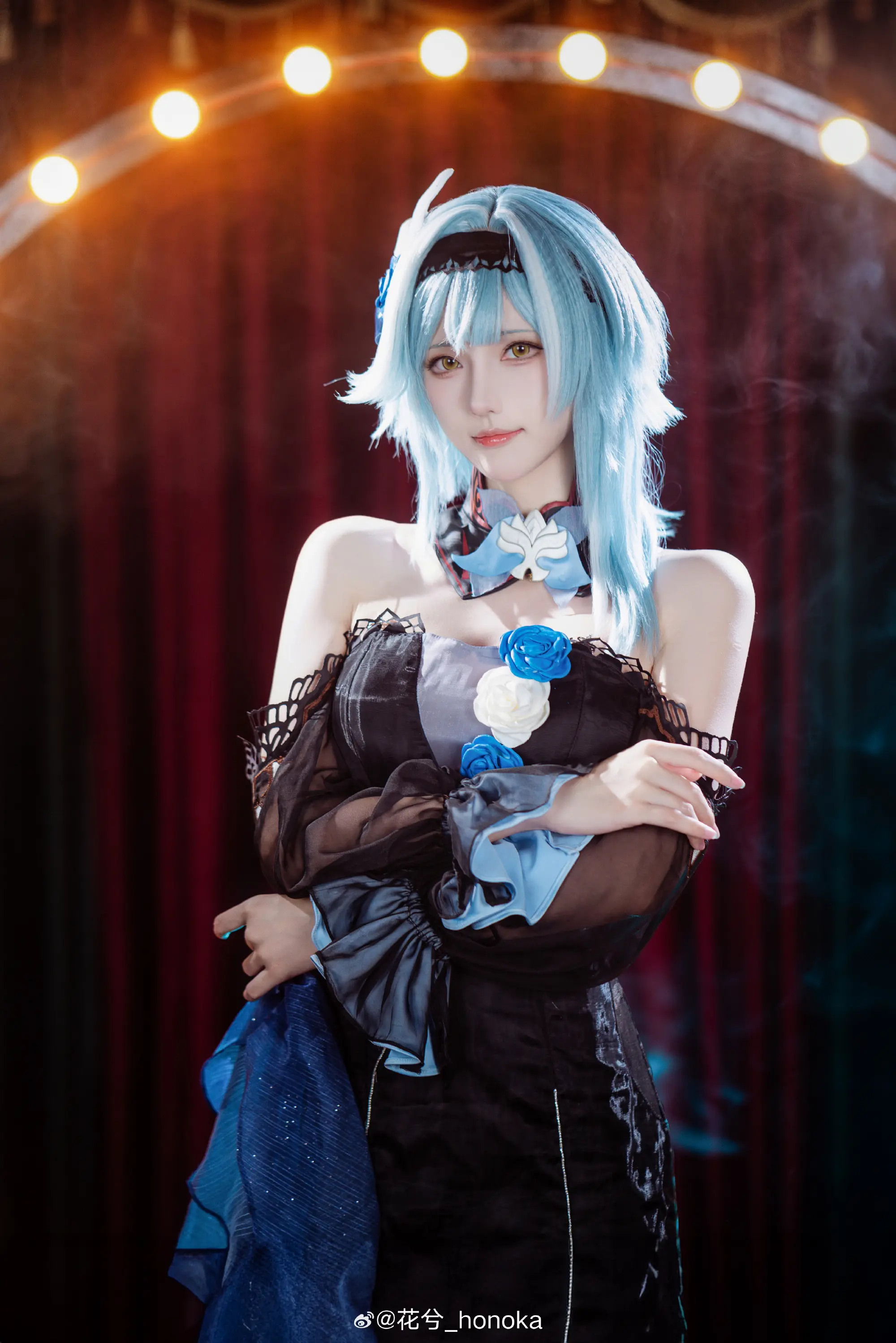 cosplay 那就…与罪人共舞一曲，如何？ 原神 优菈@花兮_honoka-公众号小姨ai