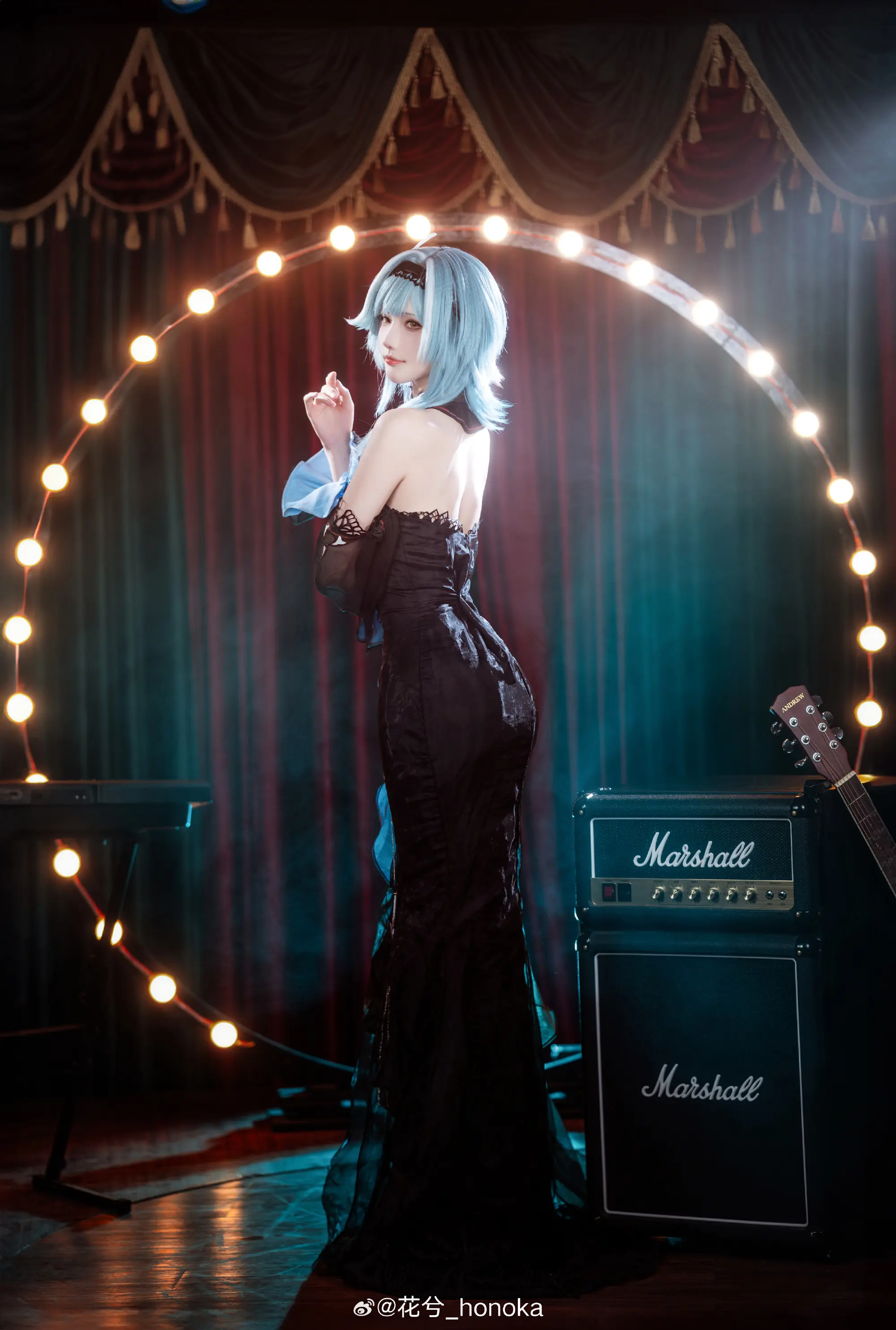 cosplay 那就…与罪人共舞一曲，如何？ 原神 优菈@花兮_honoka COSPLAY-第3张