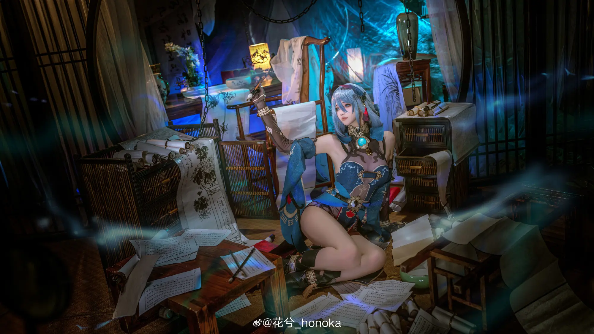 COSPLAY 崩坏：星穹铁道 寒鸦@花兮_honoka COSPLAY-第9张
