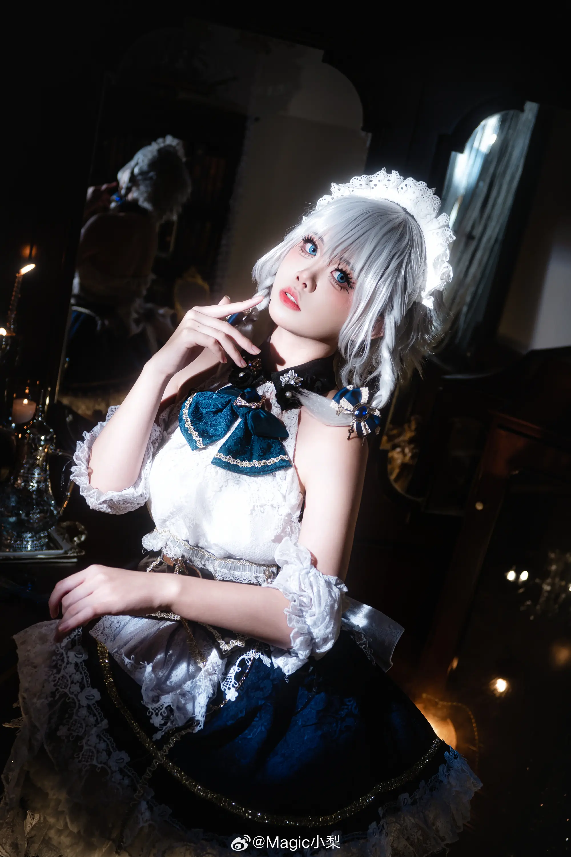 cosplay 东方project -完美而潇洒的女仆-@Magic小梨-公众号小姨ai