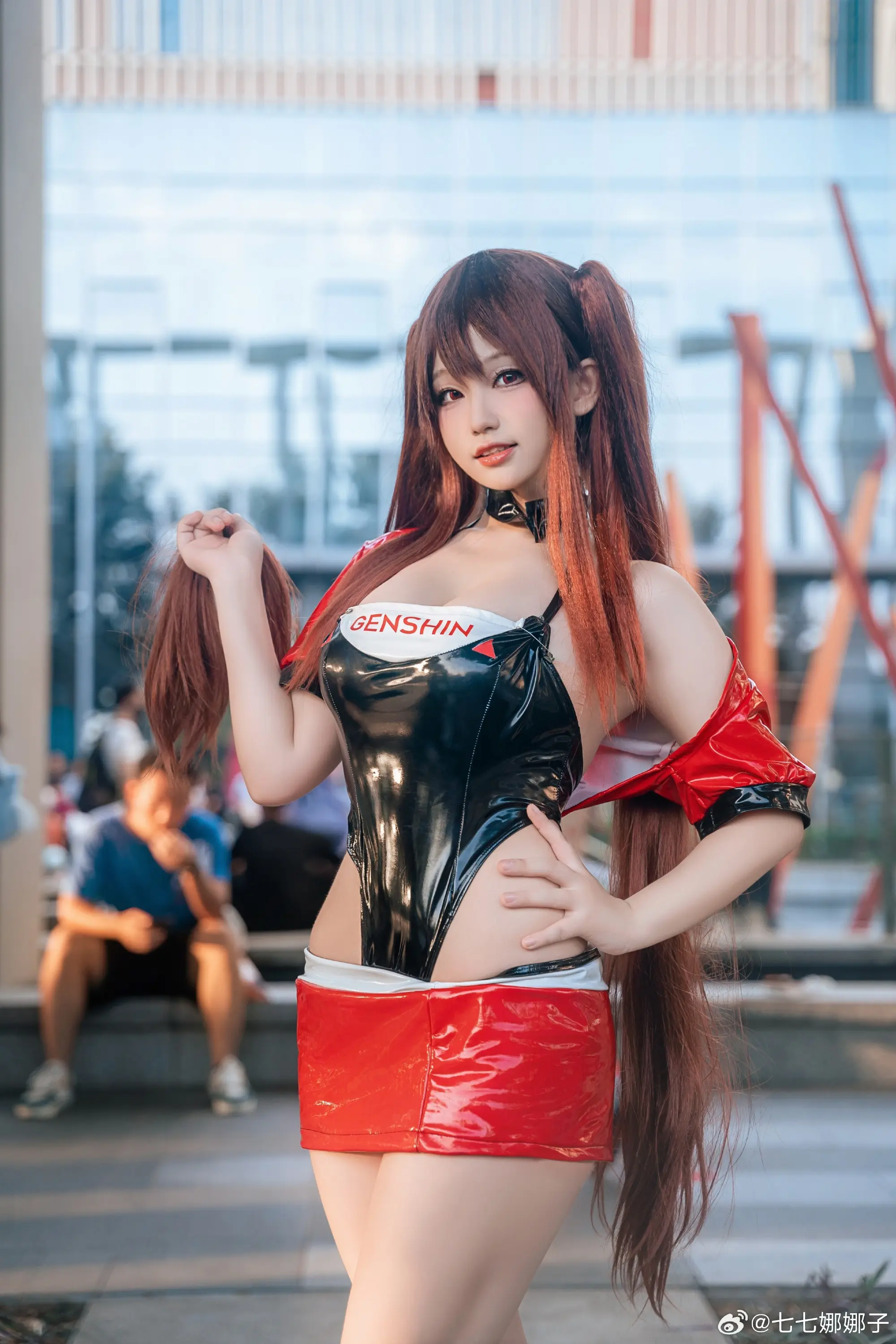 cosplay 原神 胡桃@七七娜娜子-公众号小姨ai