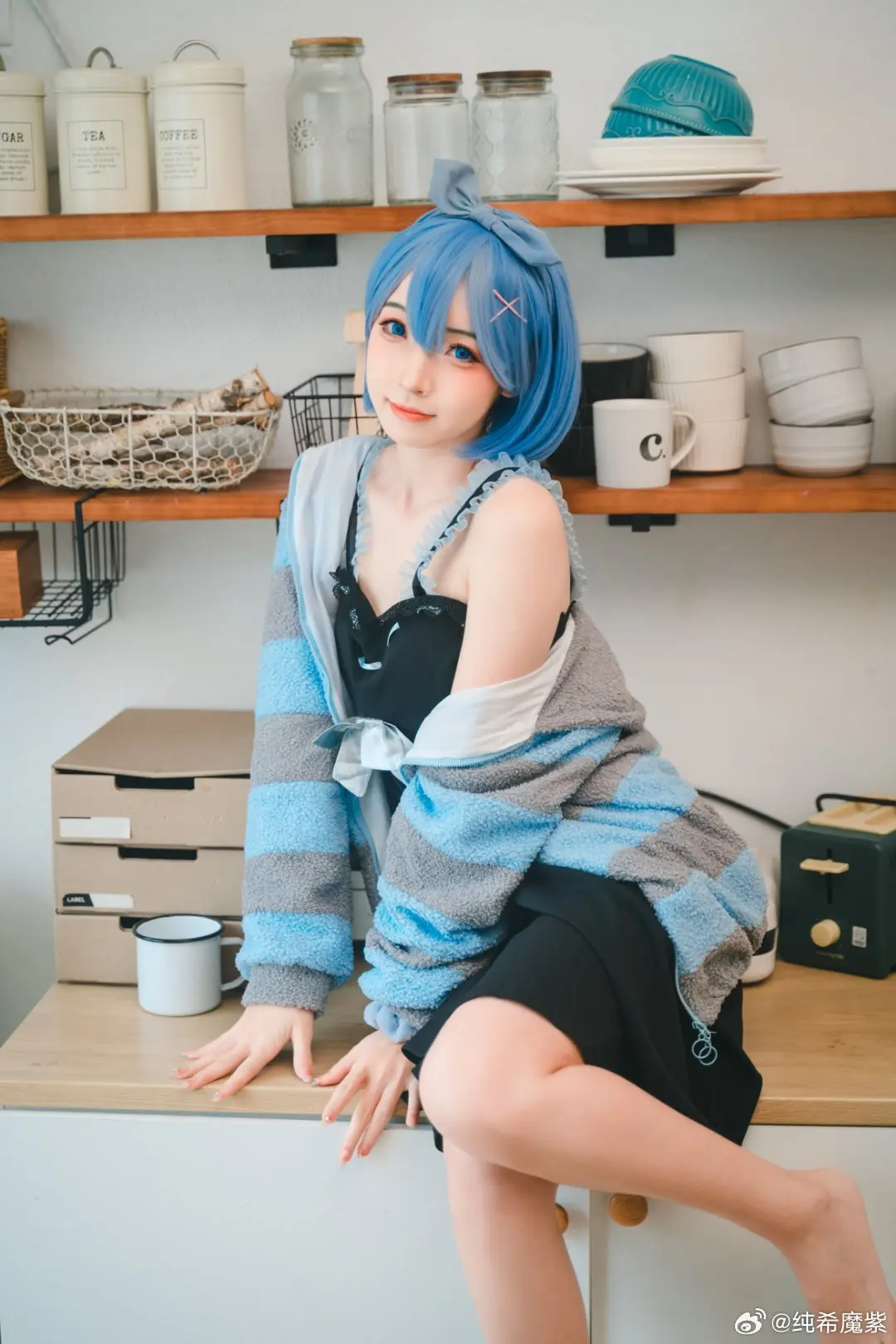 cosplay RE0 蕾姆@-祖木子--公众号小姨ai