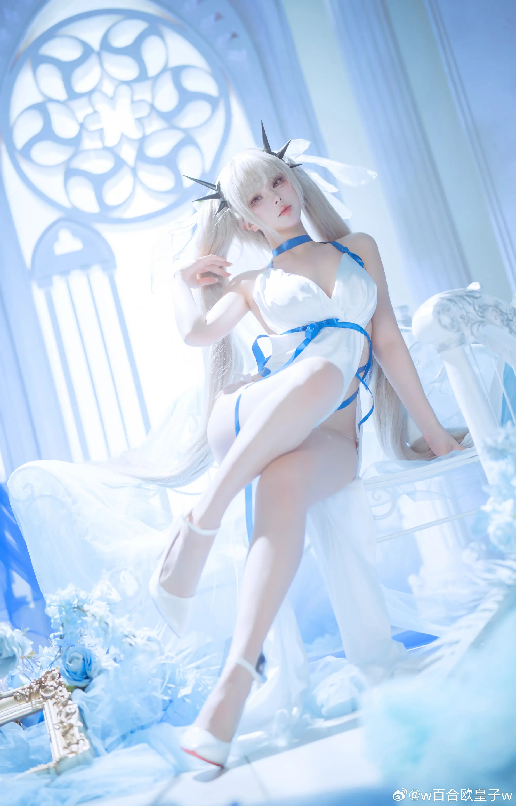 动漫Coser@w百合欧皇子w 碧蓝航线-公众号小姨ai