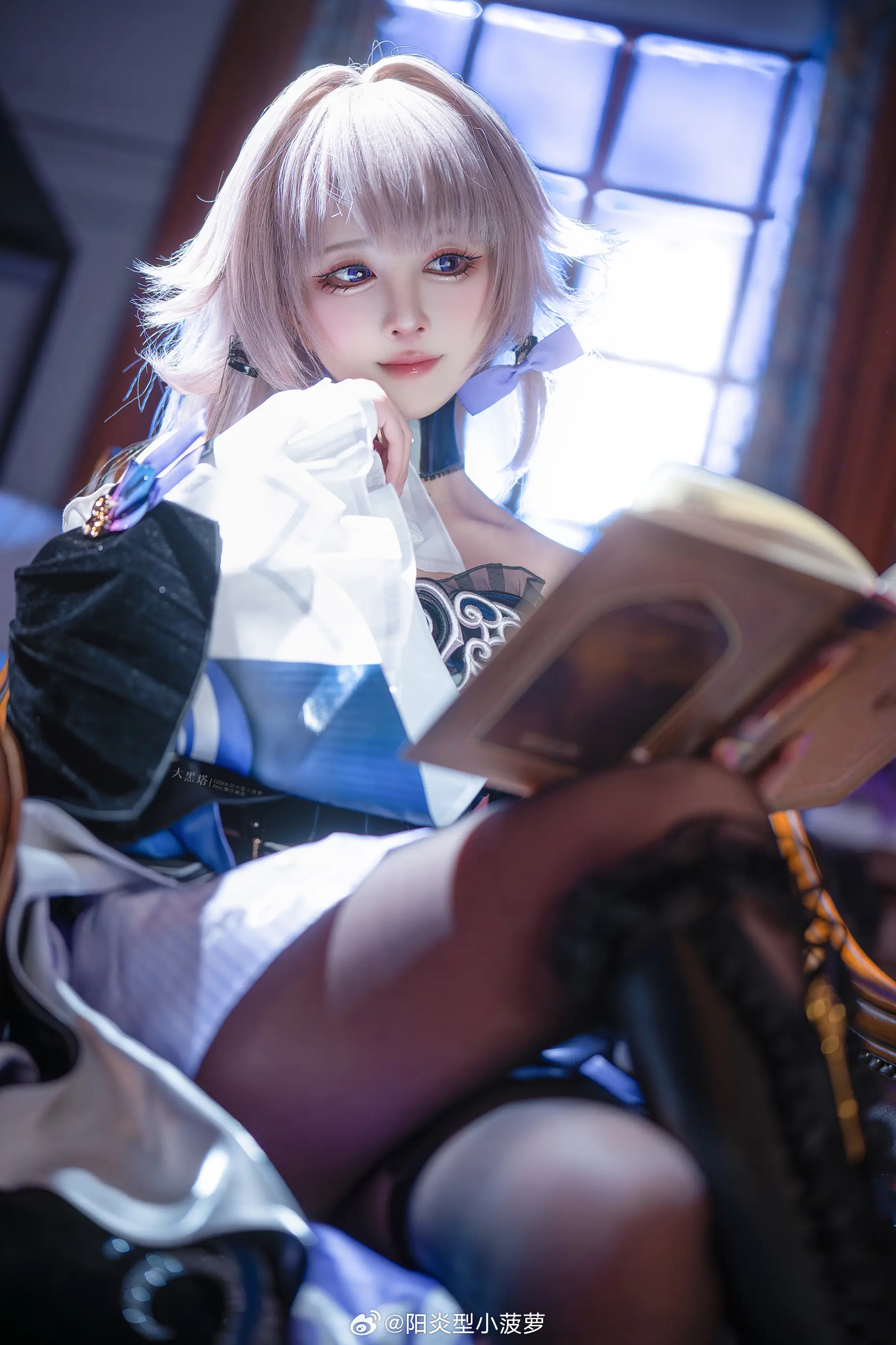 COSPLAY 崩坏：星穹铁道 大黑塔@阳炎型小菠萝-公众号小姨ai