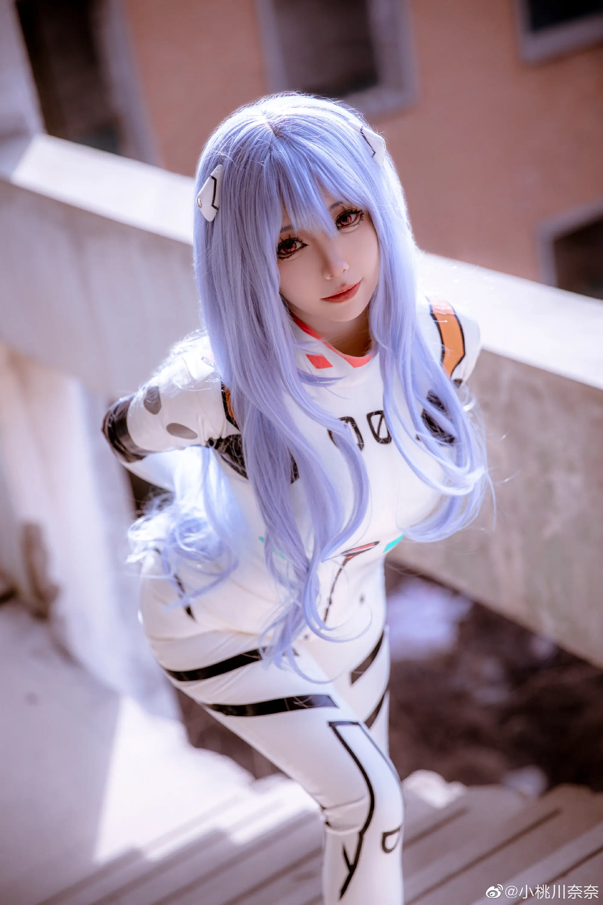 没关系，只要微笑就好了呀 新福音战士 绫波丽 EVA@小桃川奈奈-公众号小姨ai