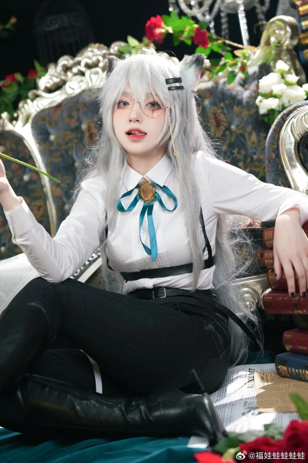 cosplay 明日方舟 拉普兰德@福娃蛙蛙蛙蛙-公众号小姨ai
