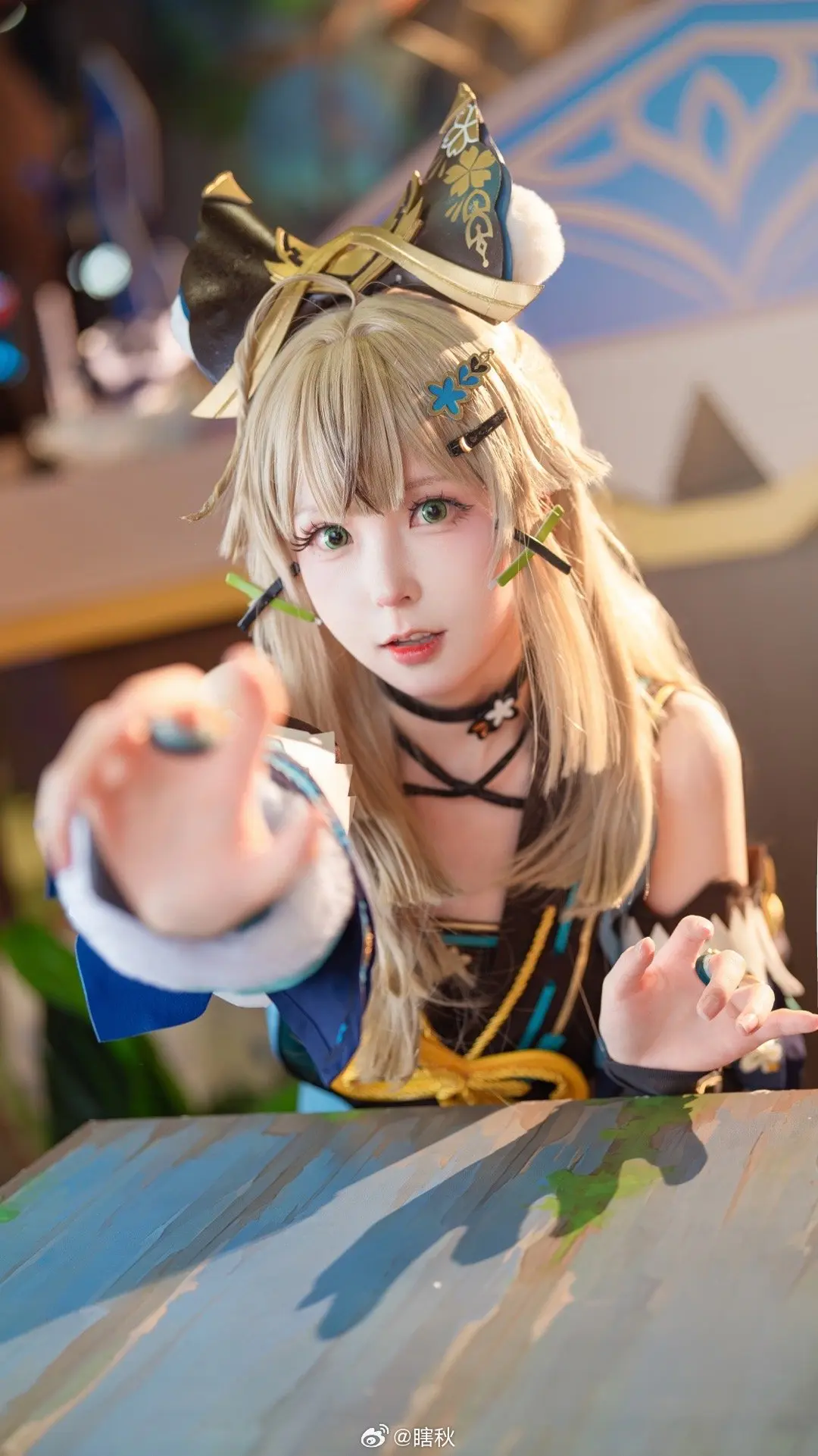 cos 你放心，没有什么快递是我送不到的！ 原神 绮良良@瞎秋-公众号小姨ai