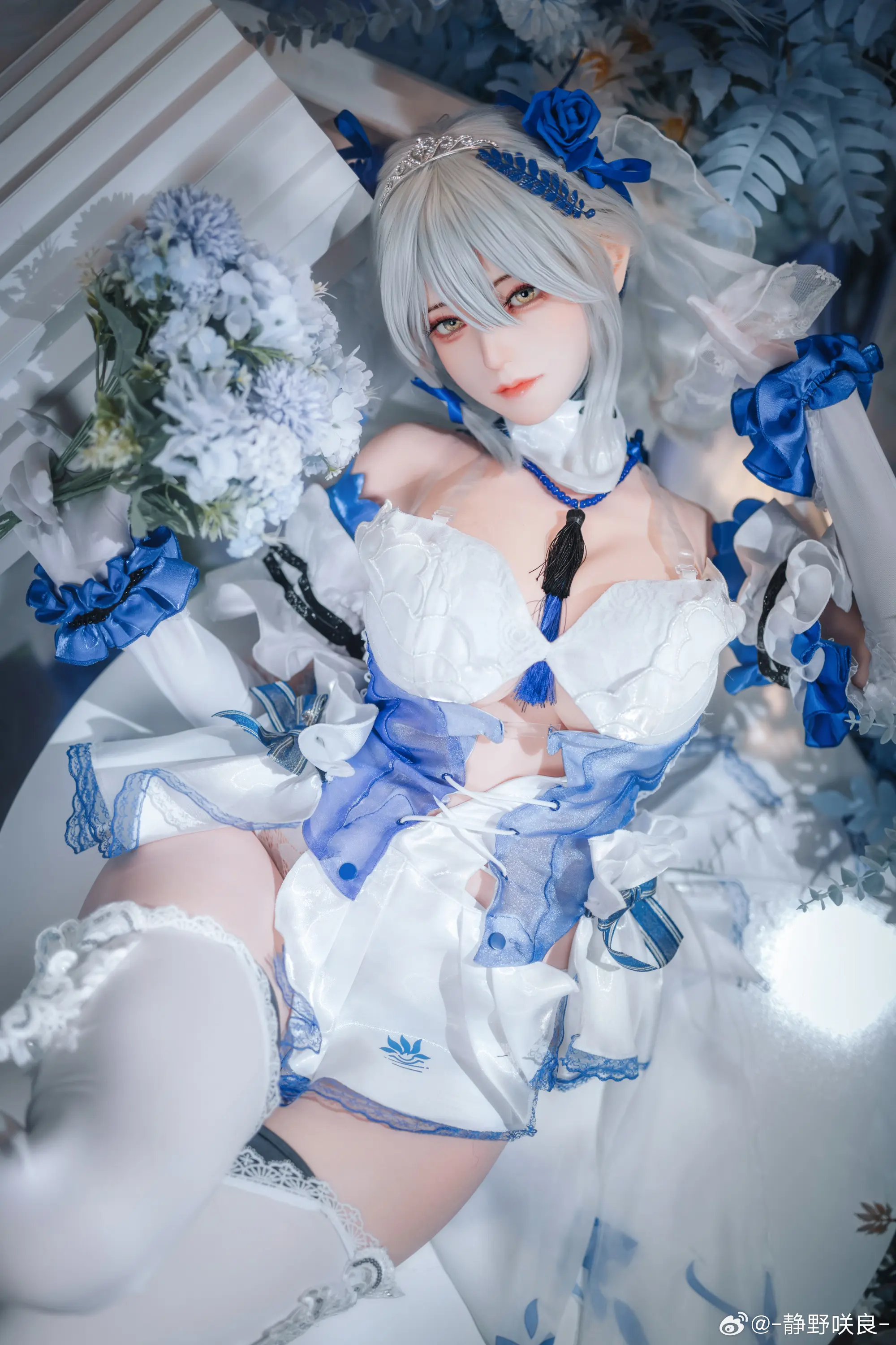cosplay 尘白禁区 里芙｜爱意凝晶@-静野咲良--公众号小姨ai