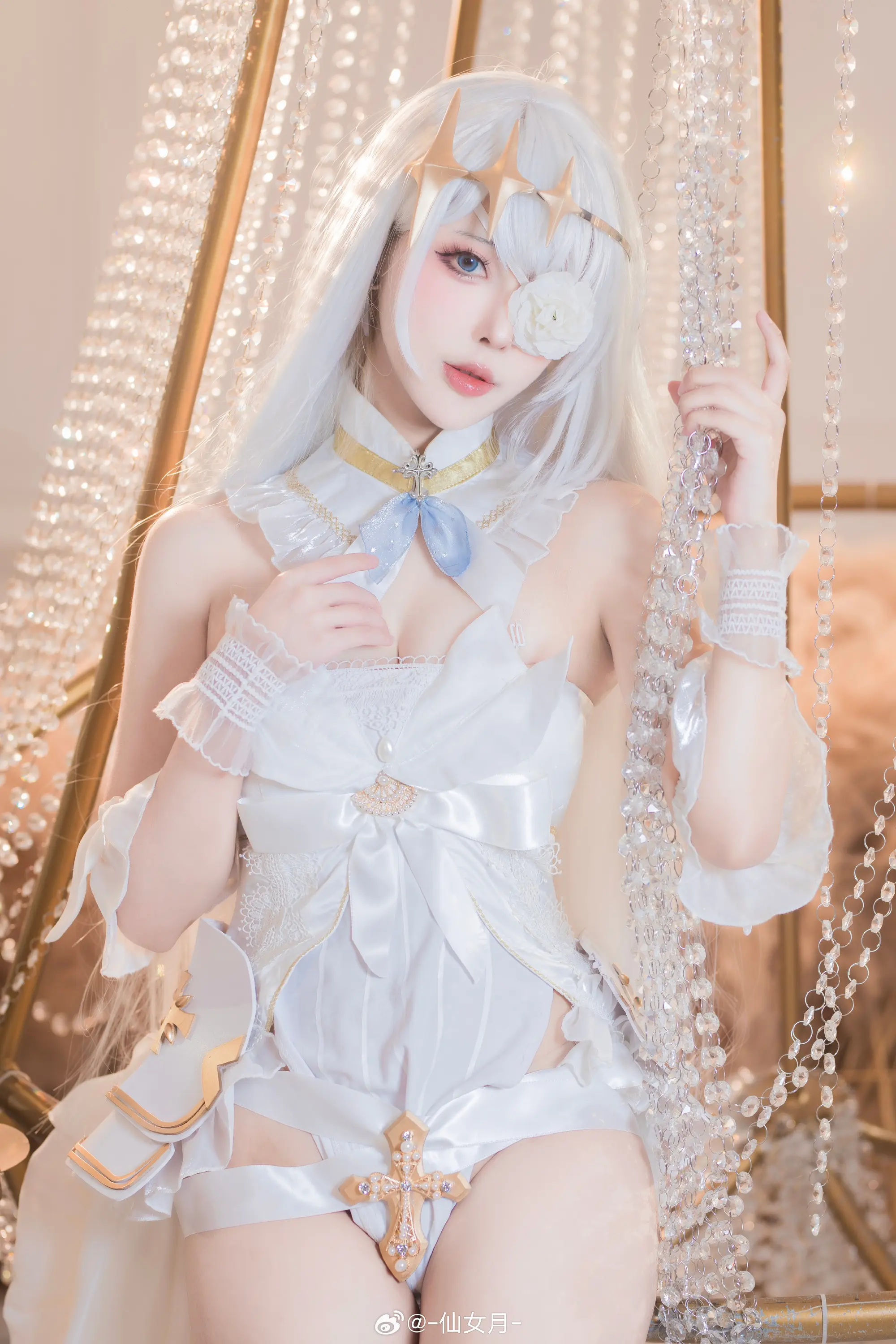 cosplay 碧蓝航线 埃姆登@-仙女月--公众号小姨ai