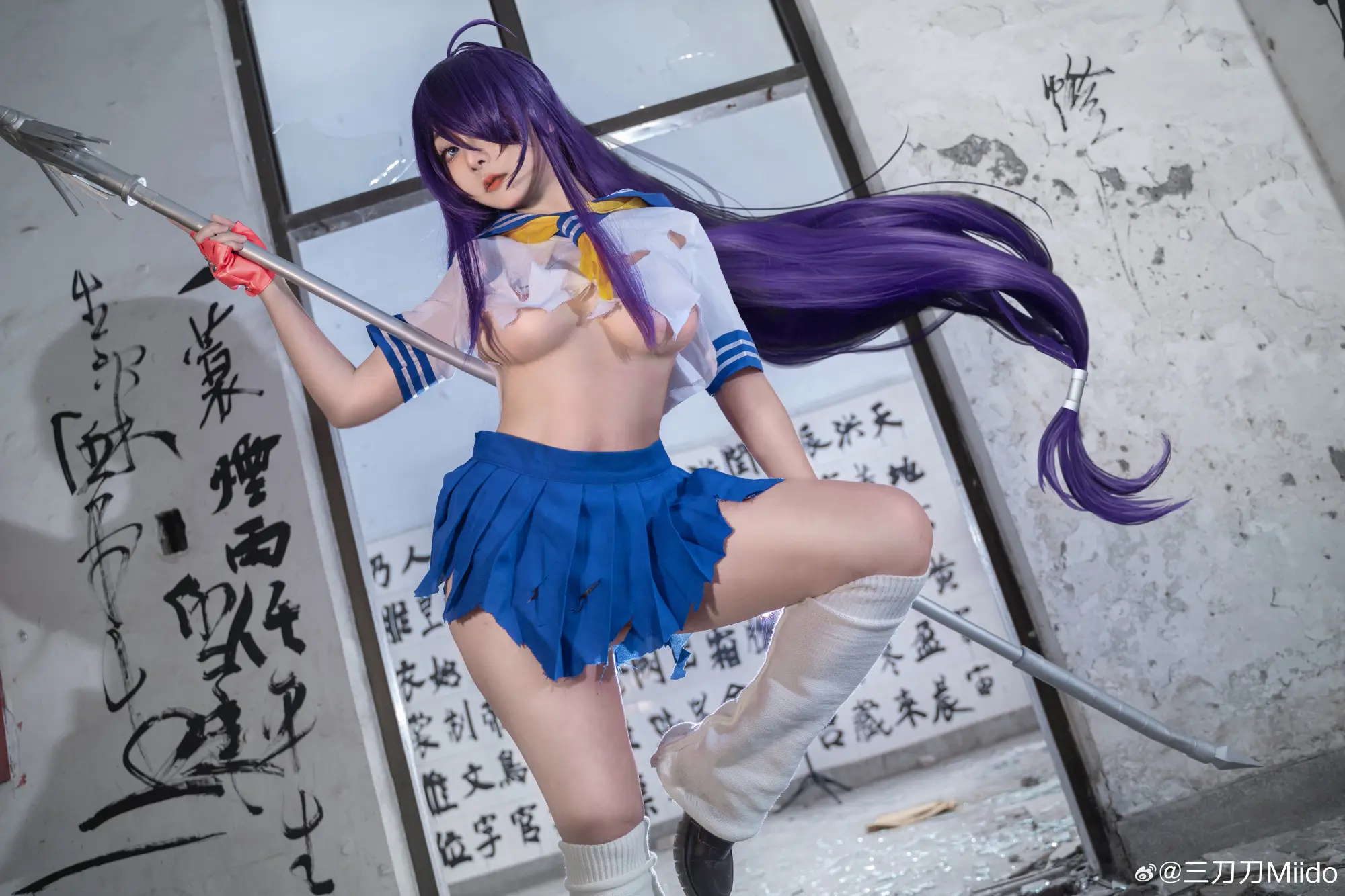 cosplay 是谁3202年了还在出一骑当千 @三刀刀Miido-公众号小姨ai