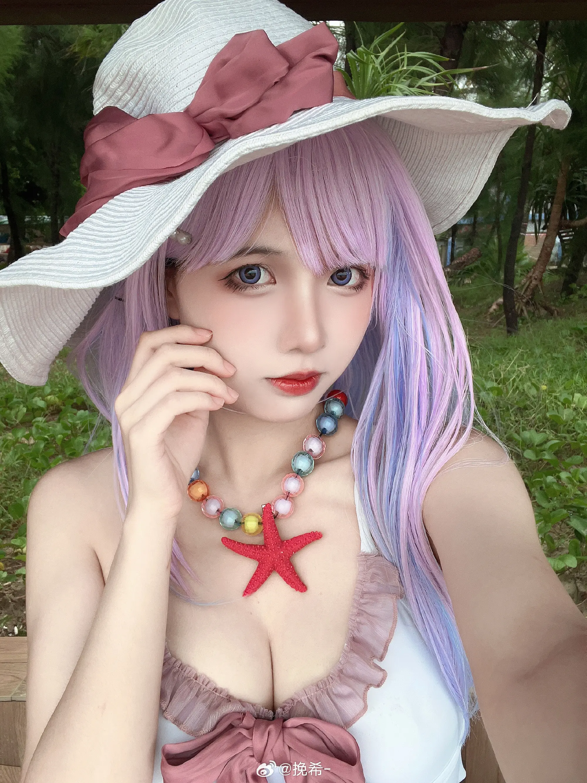 普利茅斯过场图水着 碧蓝航线@挽希--公众号小姨ai