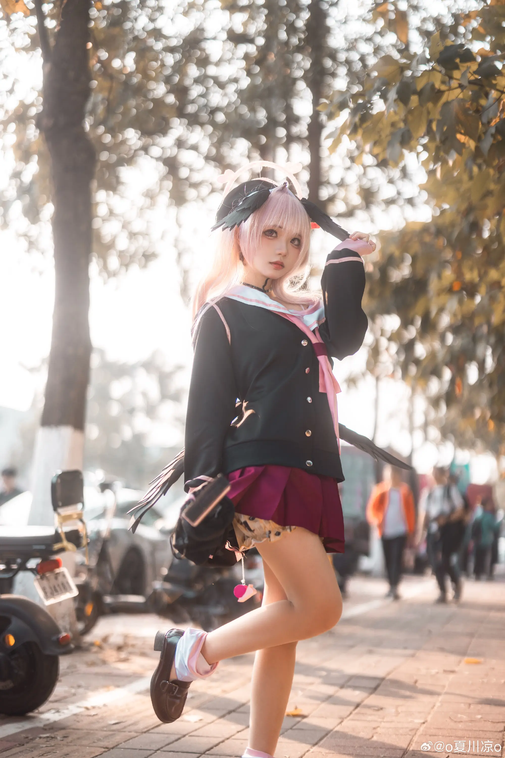 COSPLAY 碧蓝档案 偶遇下江小春！@花柒Hana COSPLAY-第5张