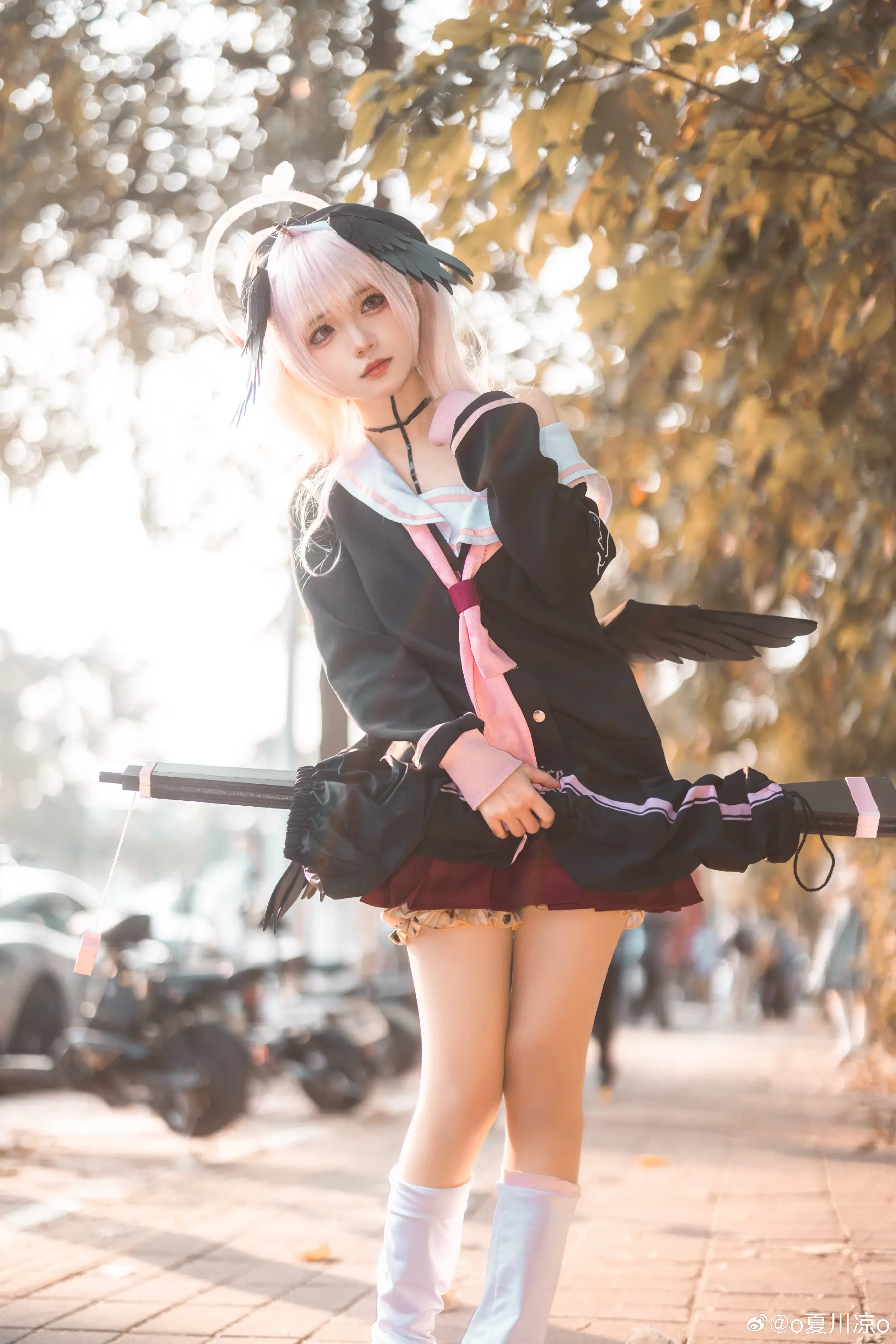 COSPLAY 碧蓝档案 偶遇下江小春！@花柒Hana COSPLAY-第7张