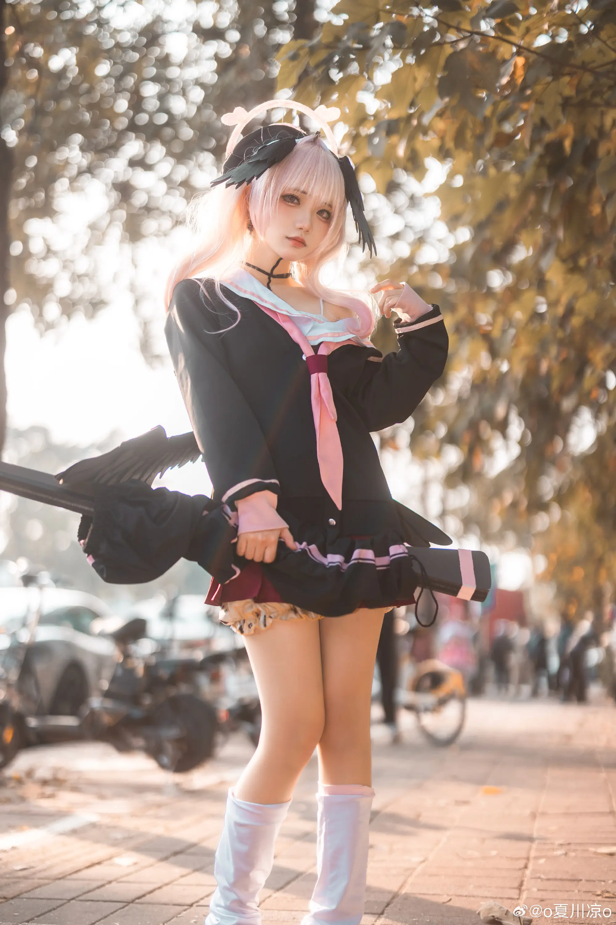 COSPLAY 碧蓝档案 偶遇下江小春！@花柒Hana COSPLAY-第6张
