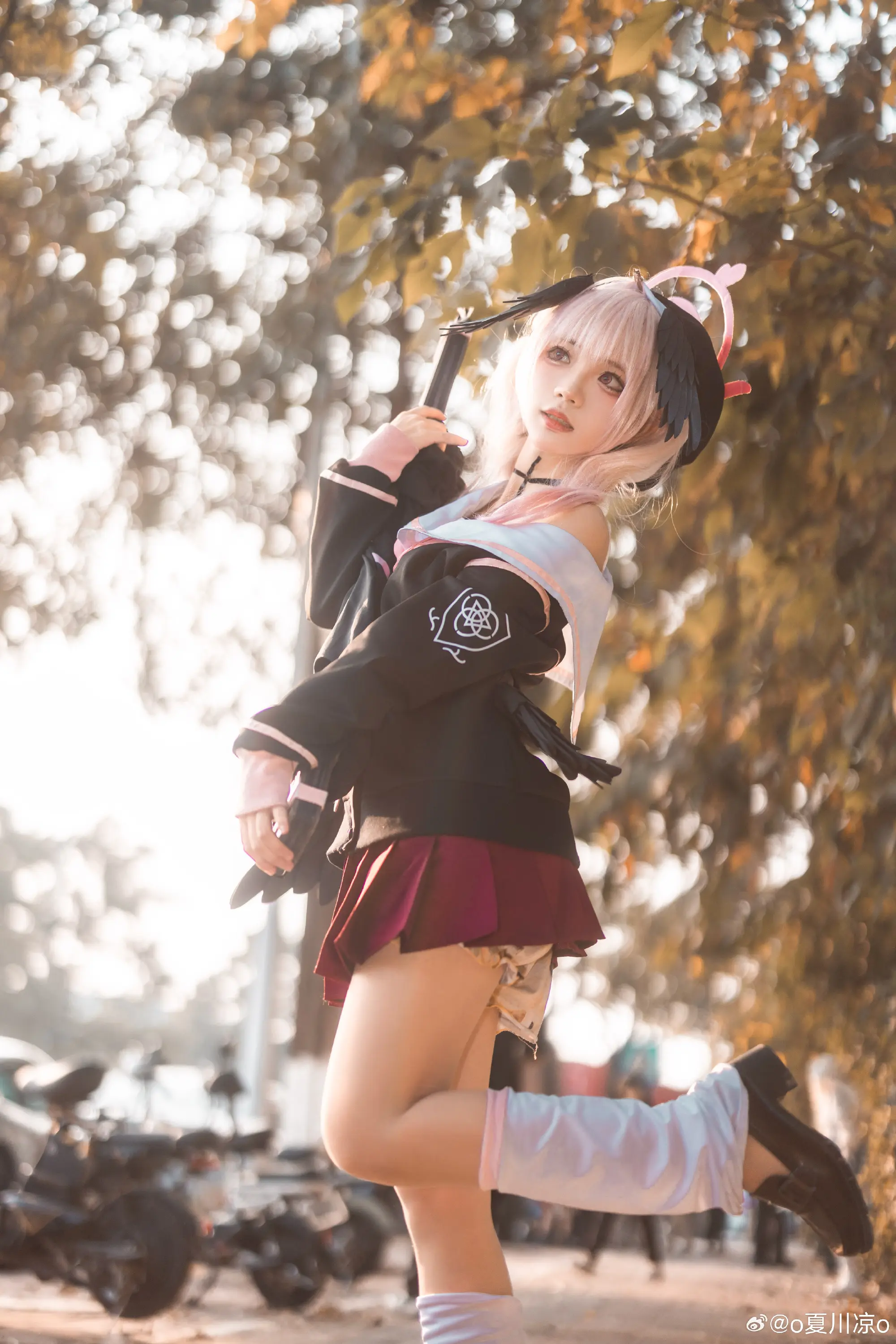 COSPLAY 碧蓝档案 偶遇下江小春！@花柒Hana COSPLAY-第9张