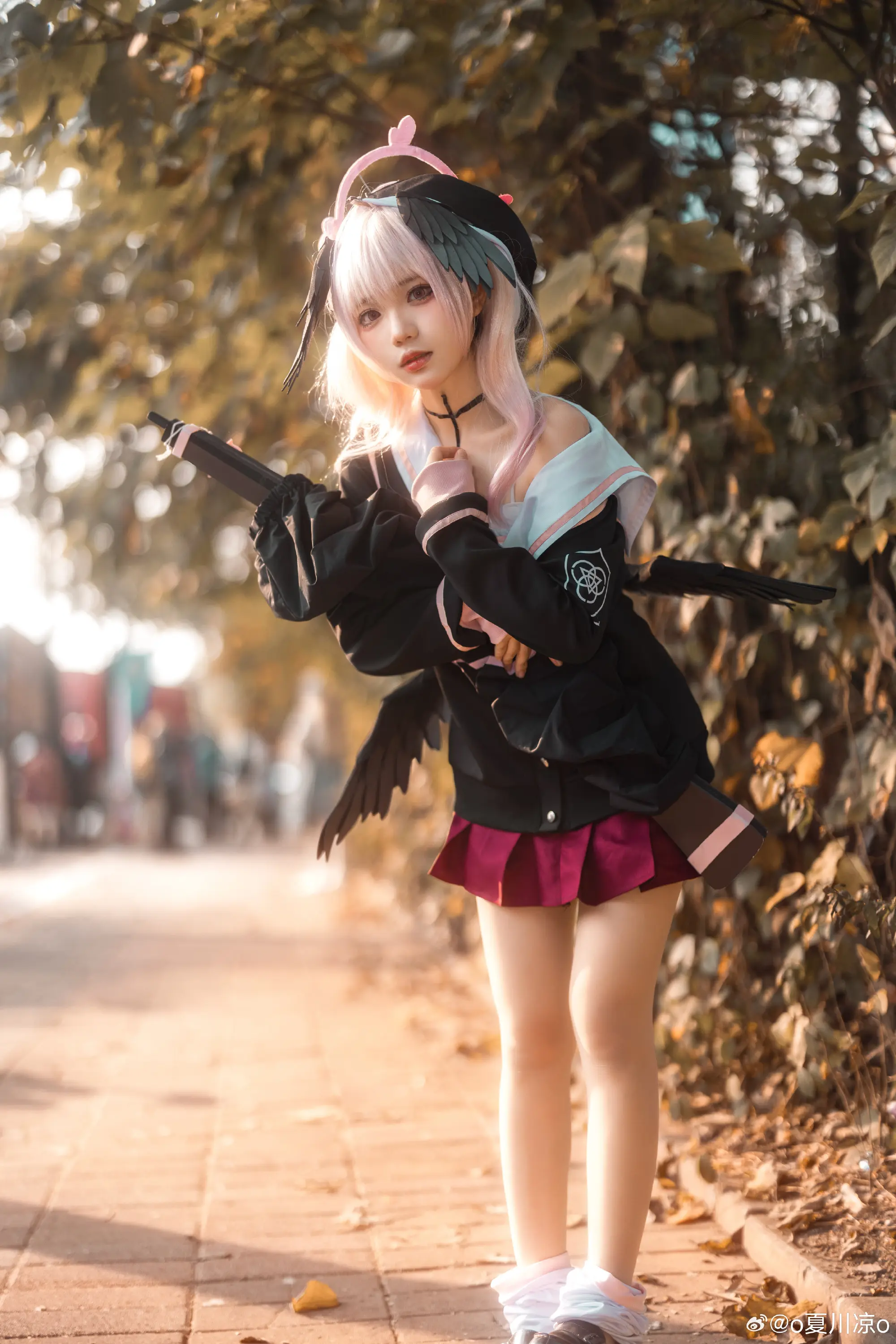 COSPLAY 碧蓝档案 偶遇下江小春！@花柒Hana COSPLAY-第3张