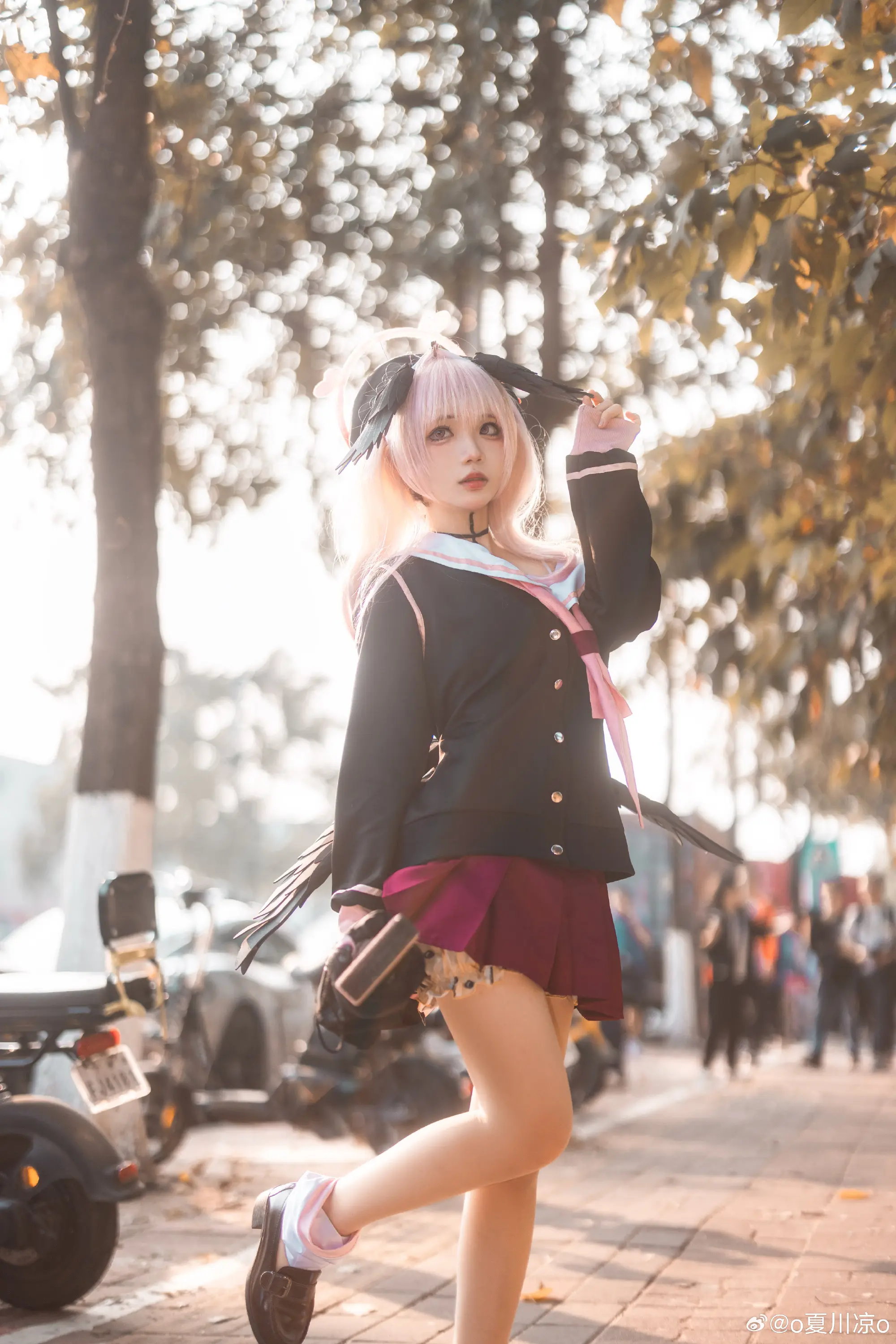 COSPLAY 碧蓝档案 偶遇下江小春！@花柒Hana COSPLAY-第4张