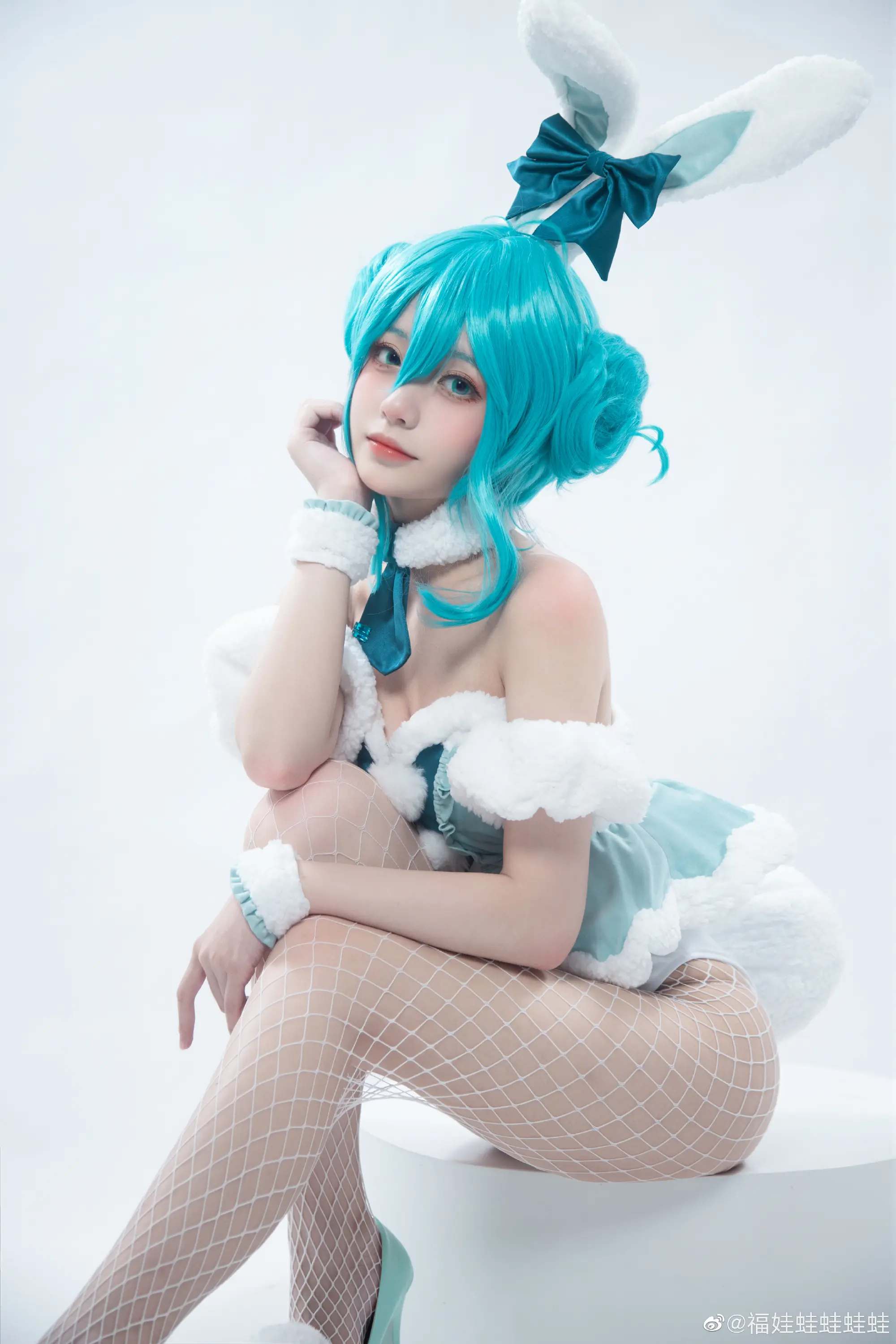 520快乐米娜！初音未来 FURYU 初音 BiCuteBunnies Figure-白兔ver.@福娃蛙蛙蛙蛙-公众号小姨ai