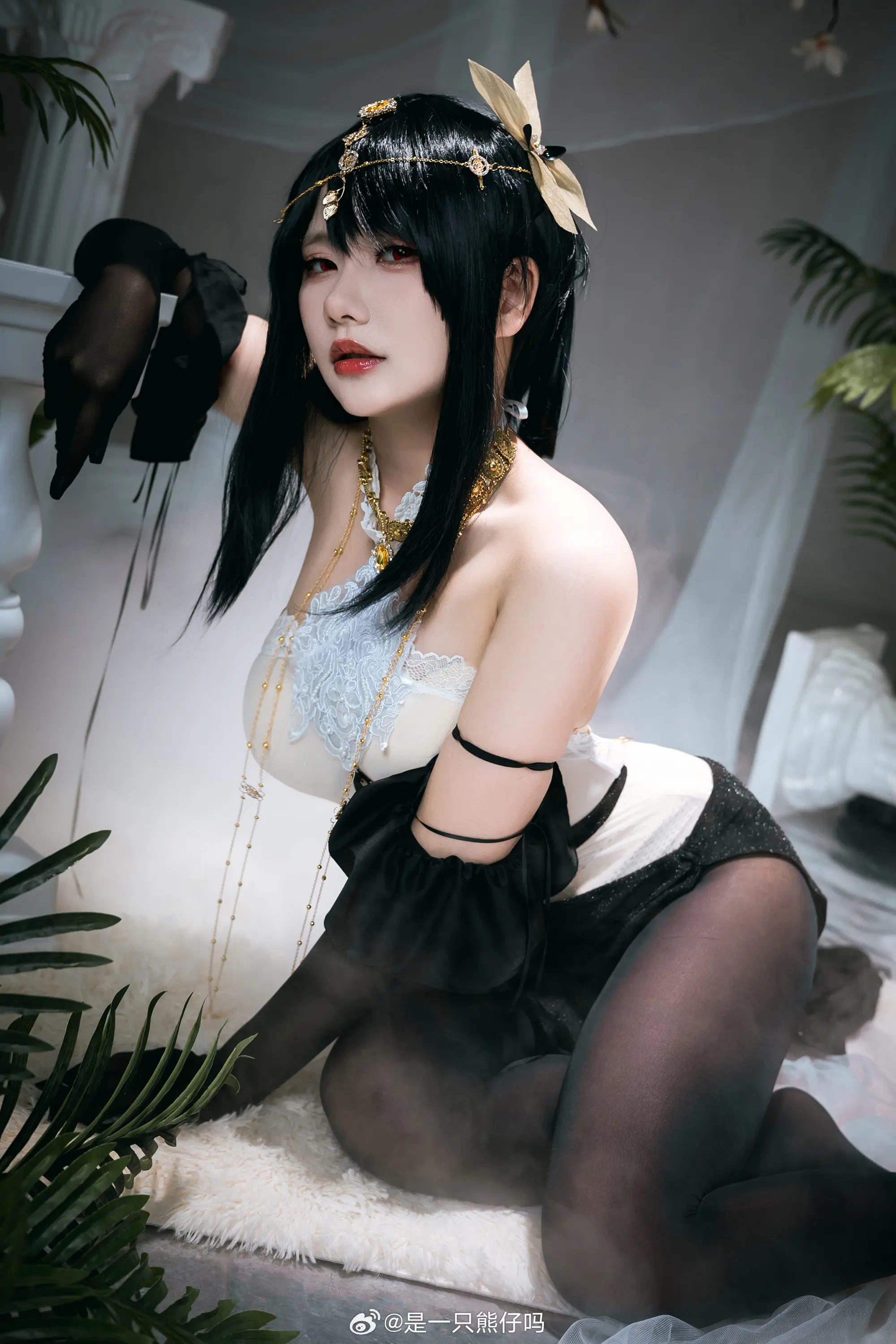 COSPLAY 镇海 潋滟水色 碧蓝航线@是一只熊仔吗-公众号小姨ai