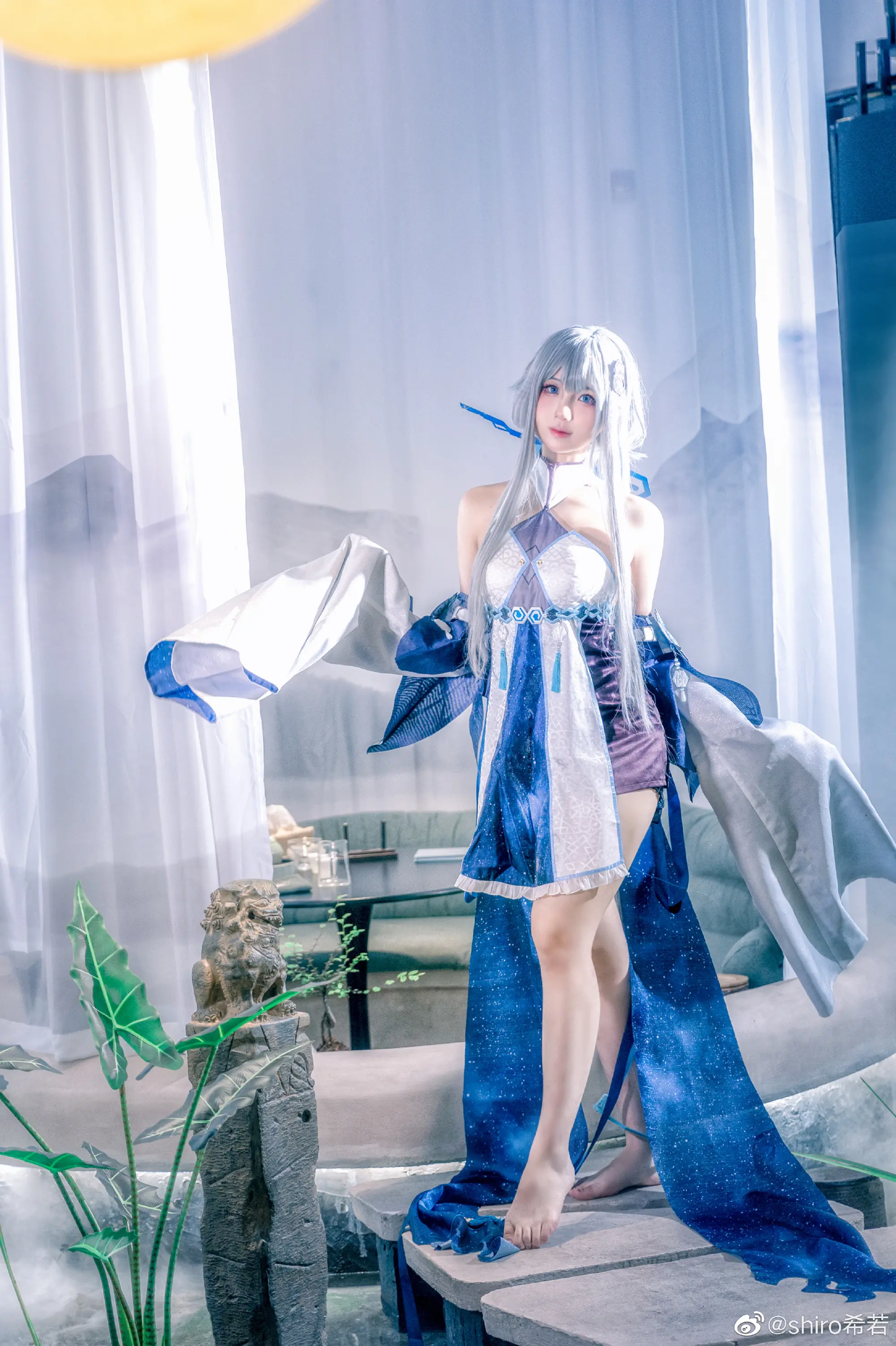 终不似，少年游 原神 归终 cos@shiro希若-公众号小姨ai