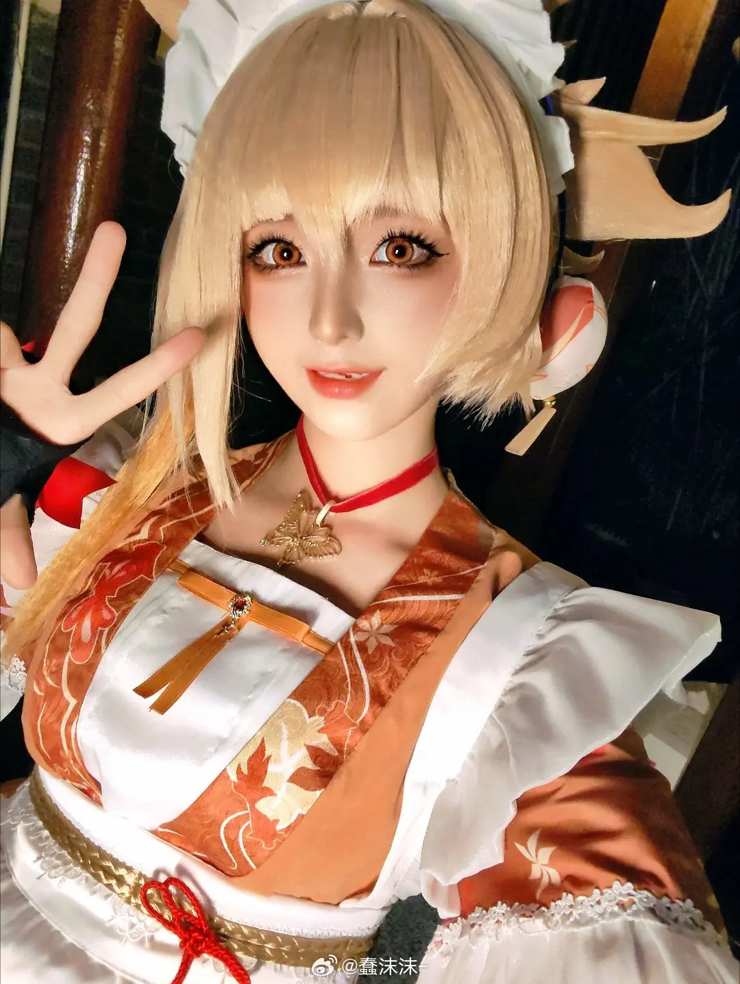 女仆版宵宫也太好看了！好爱！ @蠢沫沫--公众号小姨ai