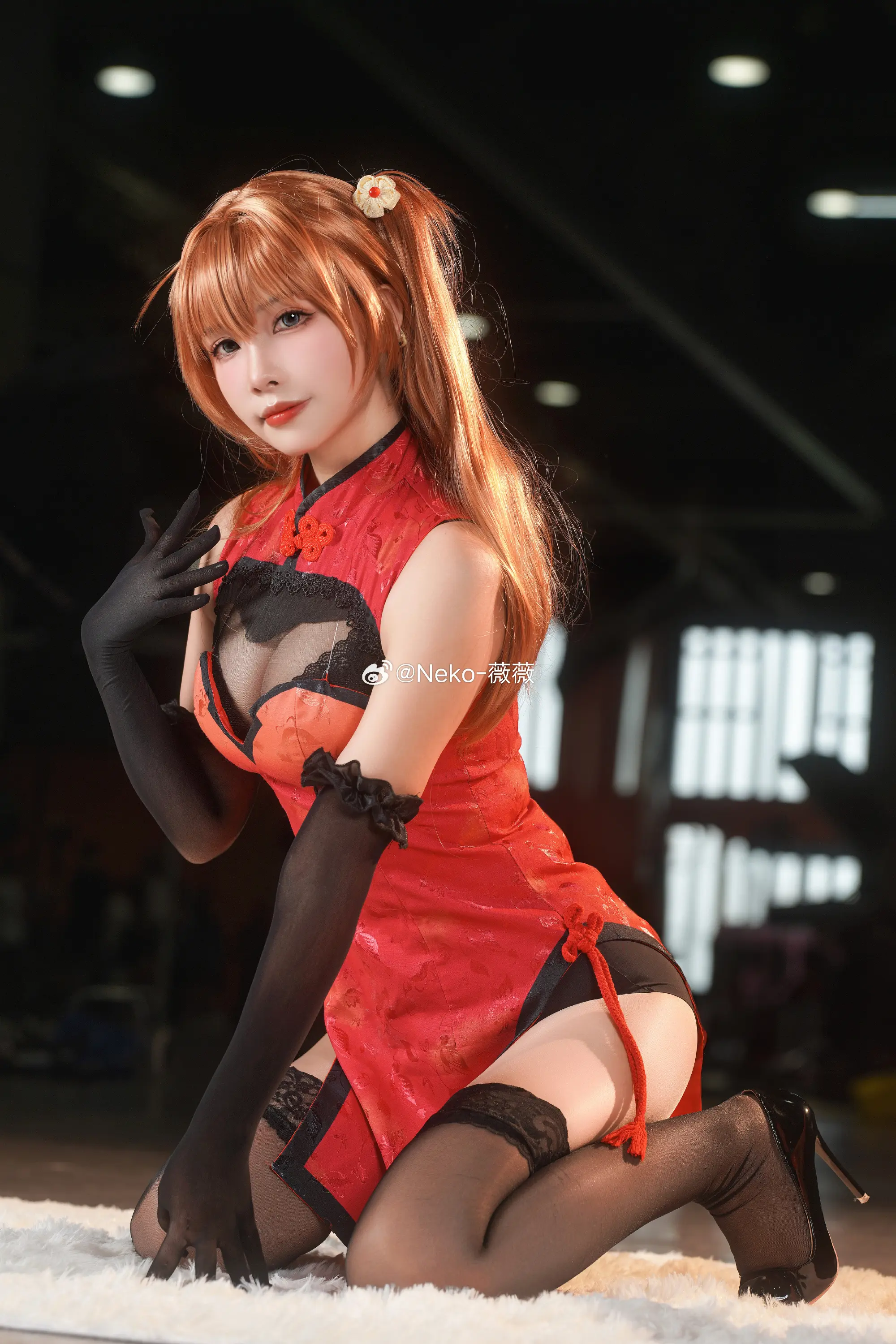 cosplay 明日香@Neko-薇薇-公众号小姨ai