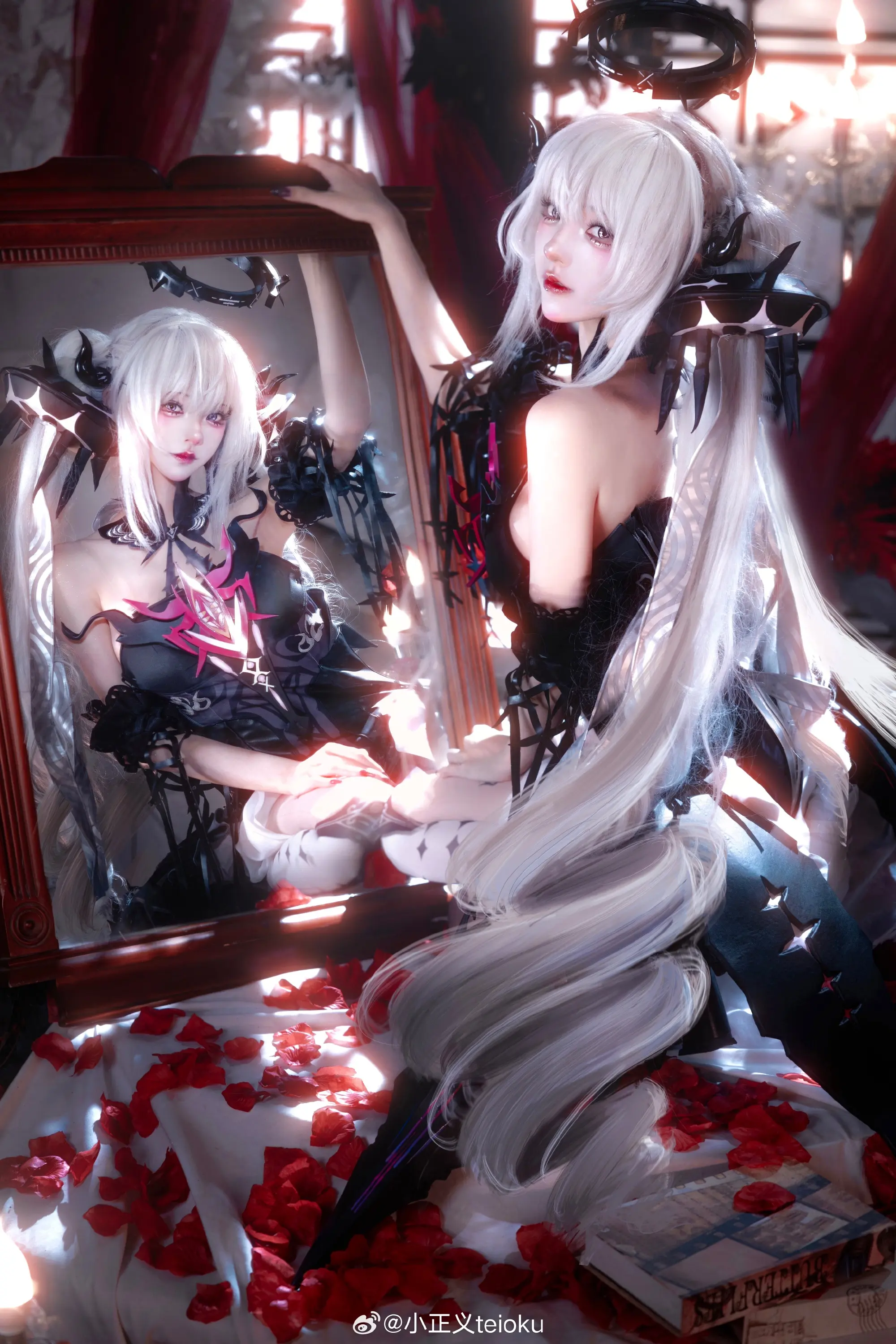 COSPLAY 我会继续前进…你也会跟上，对吗？ 战双帕弥什 露娜·终焉 罪妄月华 @小正义teioku-公众号小姨ai