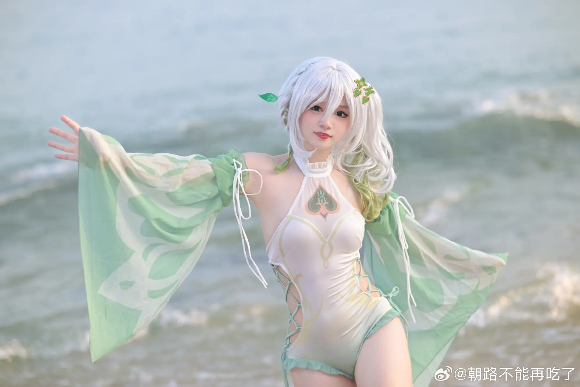 cosplay 纳西妲 草神@朝路不能再吃了-公众号小姨ai