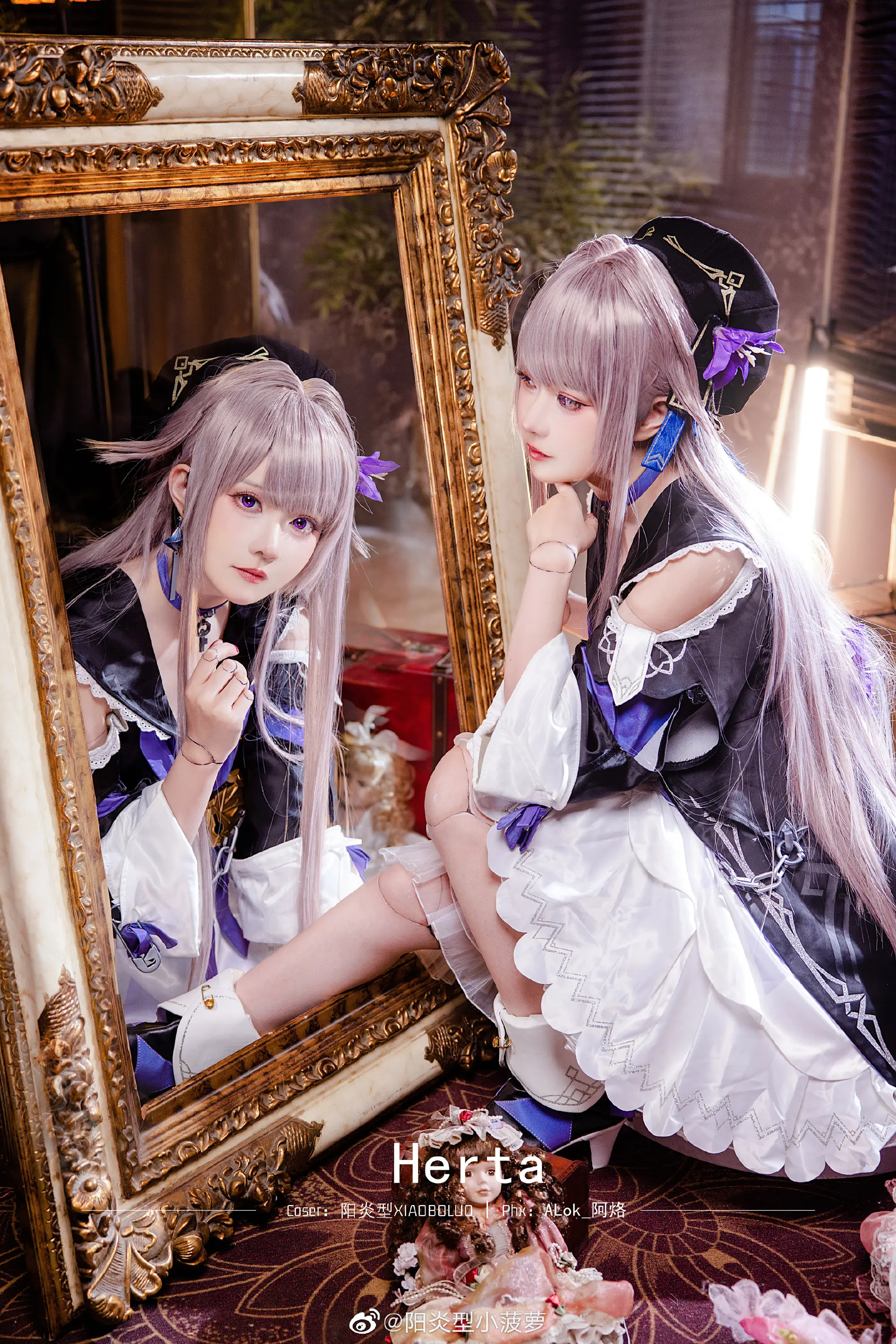 COSPLAY 崩坏星穹铁道 黑塔@阳炎型小菠萝-公众号小姨ai