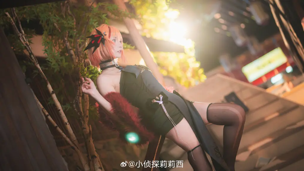 离开热闹的派对会场，然后像这样与指挥官二人独处…指挥官接下来要做点什么来转换心情呢？我很期待哦。碧蓝航线 涟泉大江户@小侦探莉莉西 COSPLAY-第3张