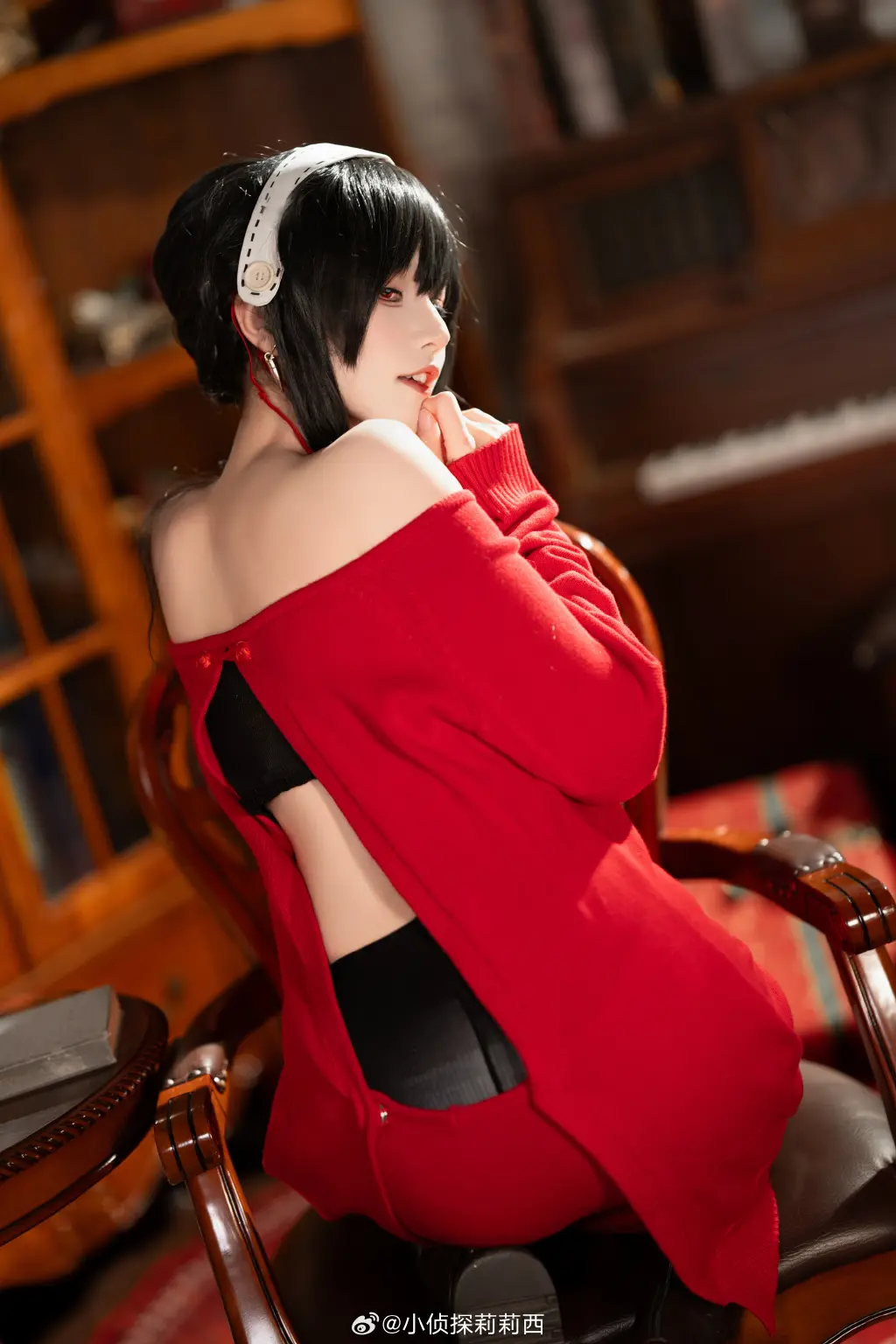 唯独是杀手这件事……绝不能让他们知道。间谍过家家@小侦探莉莉西 COSPLAY-第15张