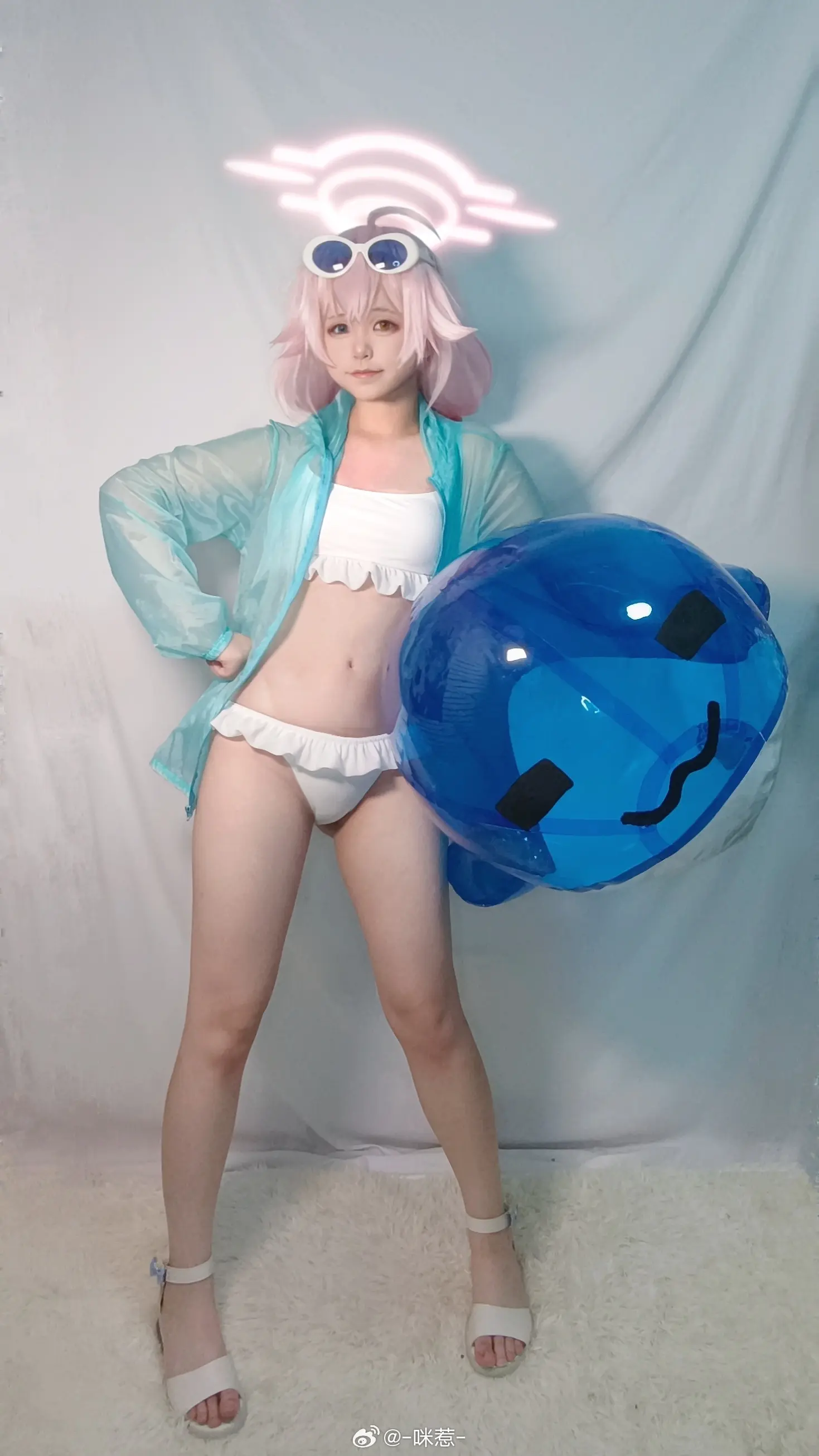蔚蓝档案 小鸟游星野 水着Ver.@咪惹Nyaru-公众号小姨ai