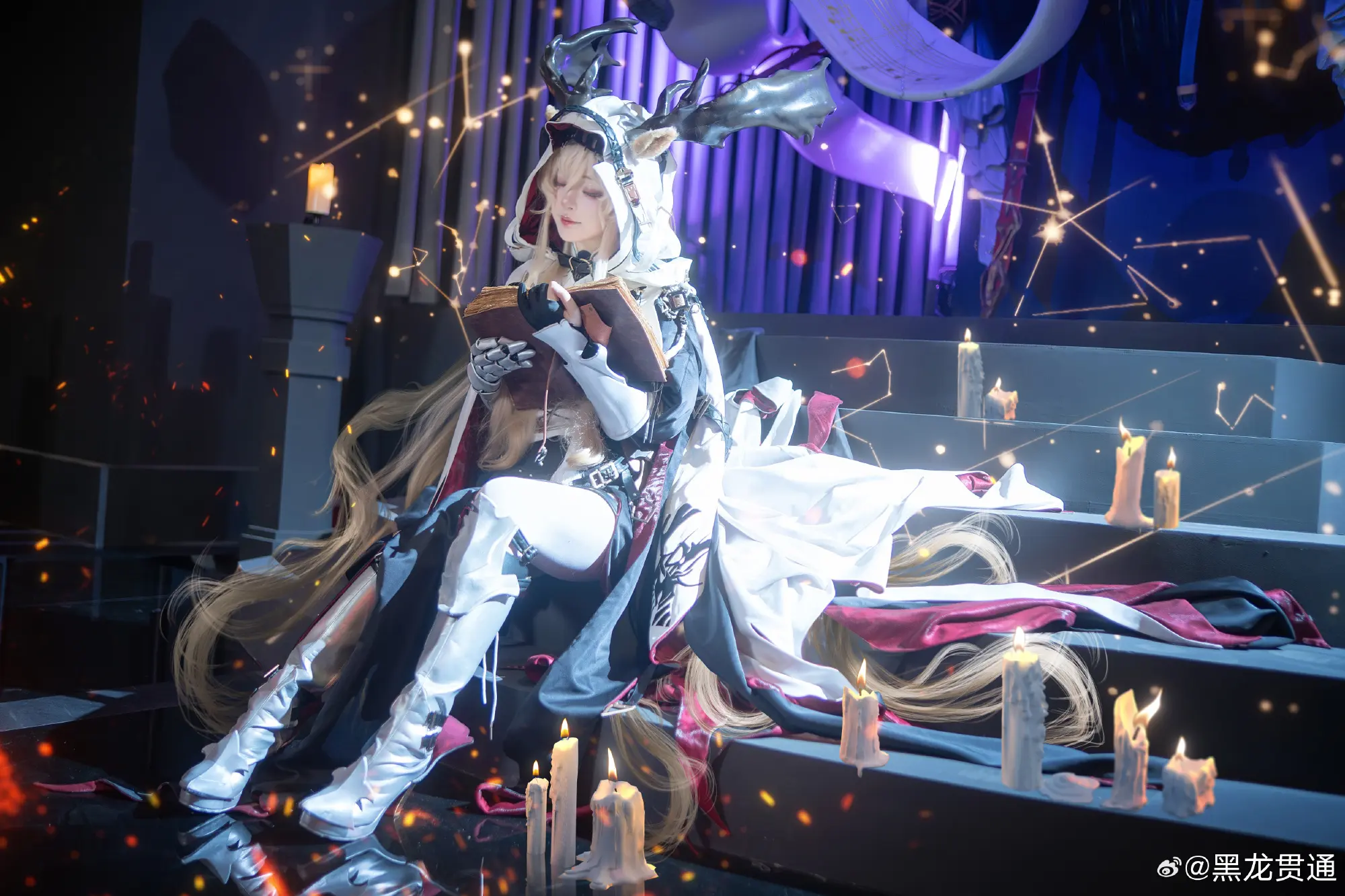 COSPLAY 明日方舟 薇薇安娜·德罗斯特@黑龙贯通 COSPLAY-第8张
