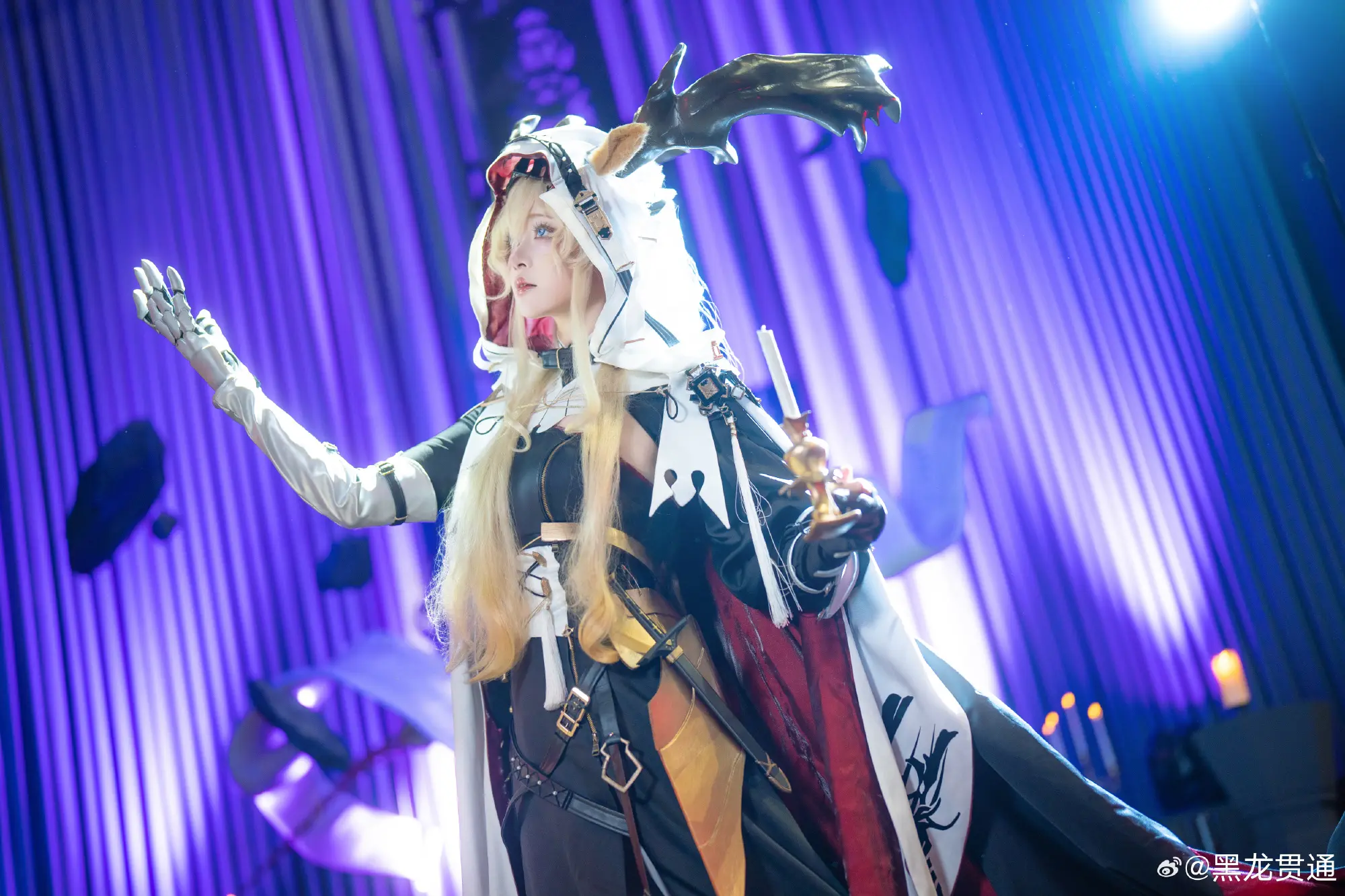 COSPLAY 明日方舟 薇薇安娜·德罗斯特@黑龙贯通 COSPLAY-第9张