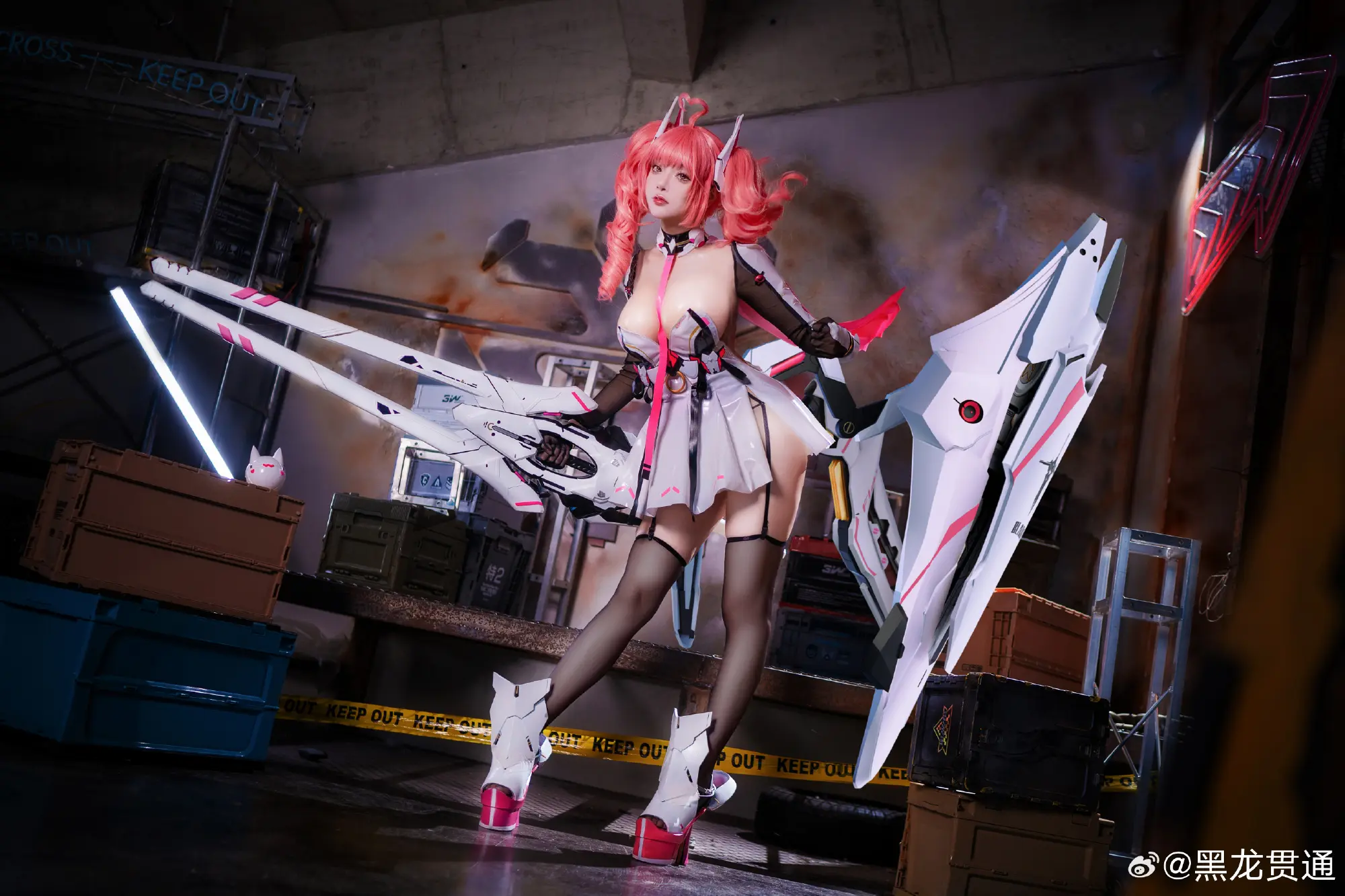 COSPLAY 武装状态，确认完毕 交错战线 卡提那@黑龙贯通 COSPLAY-第5张