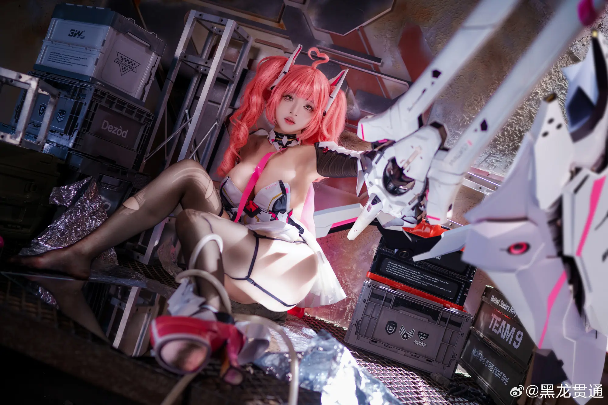 COSPLAY 武装状态，确认完毕 交错战线 卡提那@黑龙贯通 COSPLAY-第8张