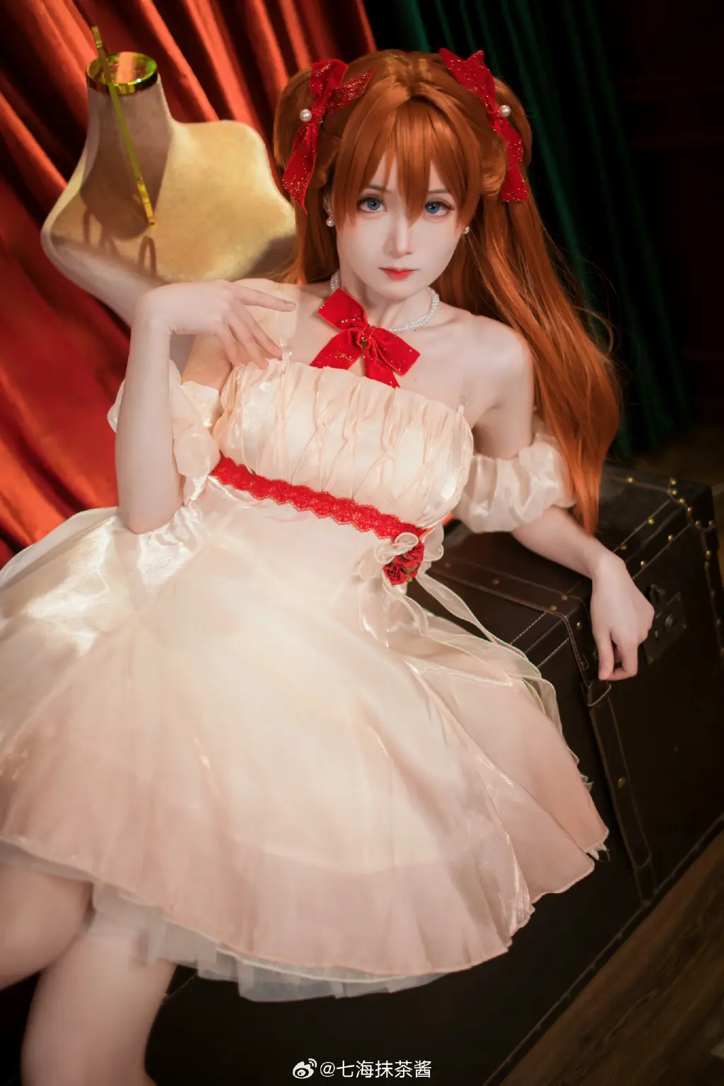 cosplay 我知道，我只有这一条路可以走…… 新世纪福音战士 明日香cos@七海抹茶酱 COSPLAY-第12张