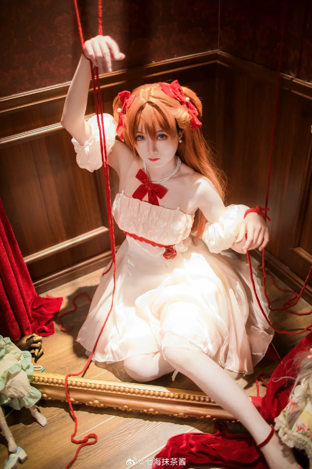 cosplay 我知道，我只有这一条路可以走…… 新世纪福音战士 明日香cos@七海抹茶酱 COSPLAY-第7张