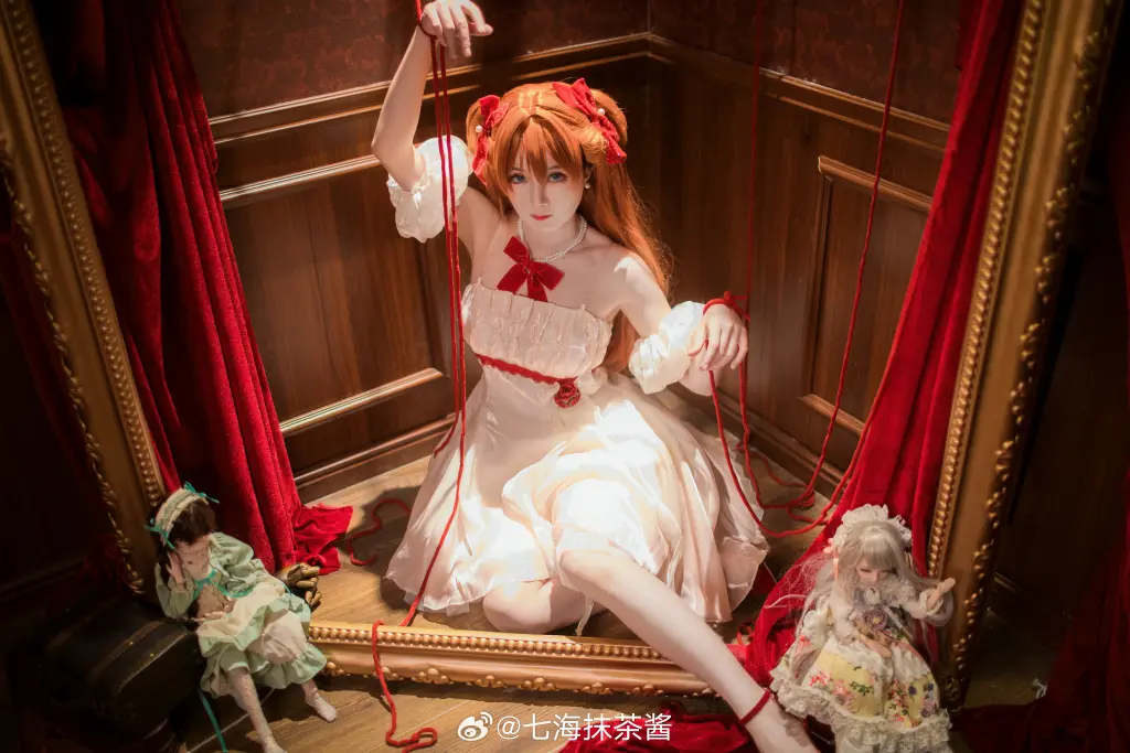 cosplay 我知道，我只有这一条路可以走…… 新世纪福音战士 明日香cos@七海抹茶酱 COSPLAY-第6张