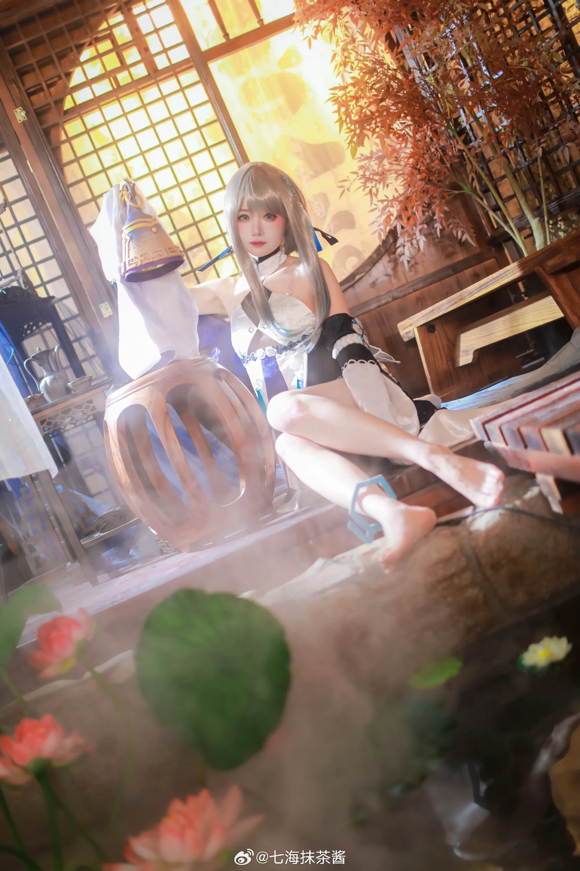 COSPLAY 欲买桂花同载酒，只可惜故人……原神 归终@七海抹茶酱 COSPLAY-第4张