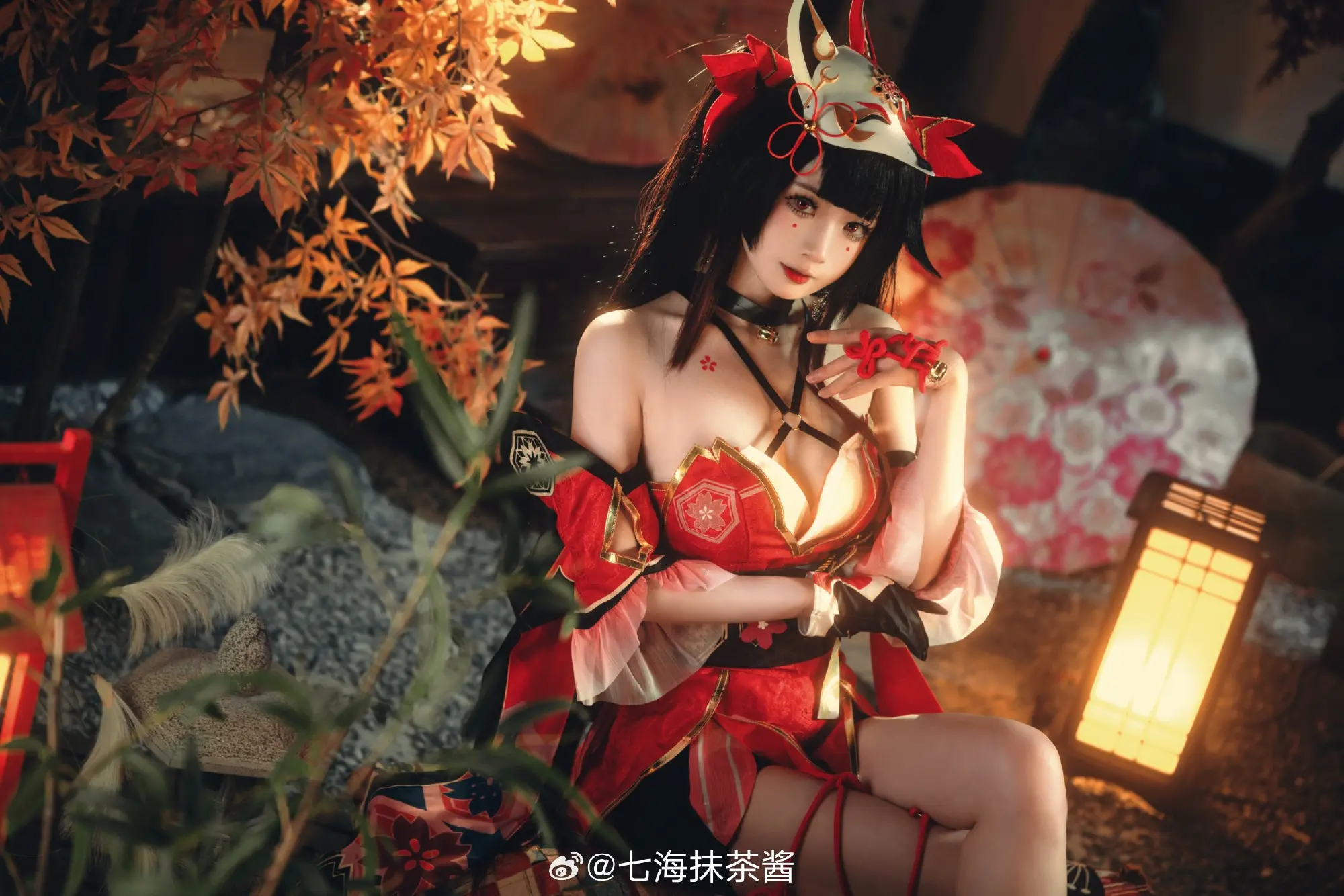 COSPLAY 元宵节快乐，要来找点乐子吗？嘻嘻嘻～崩坏星穹铁道 花火@七海抹茶酱 COSPLAY-第10张