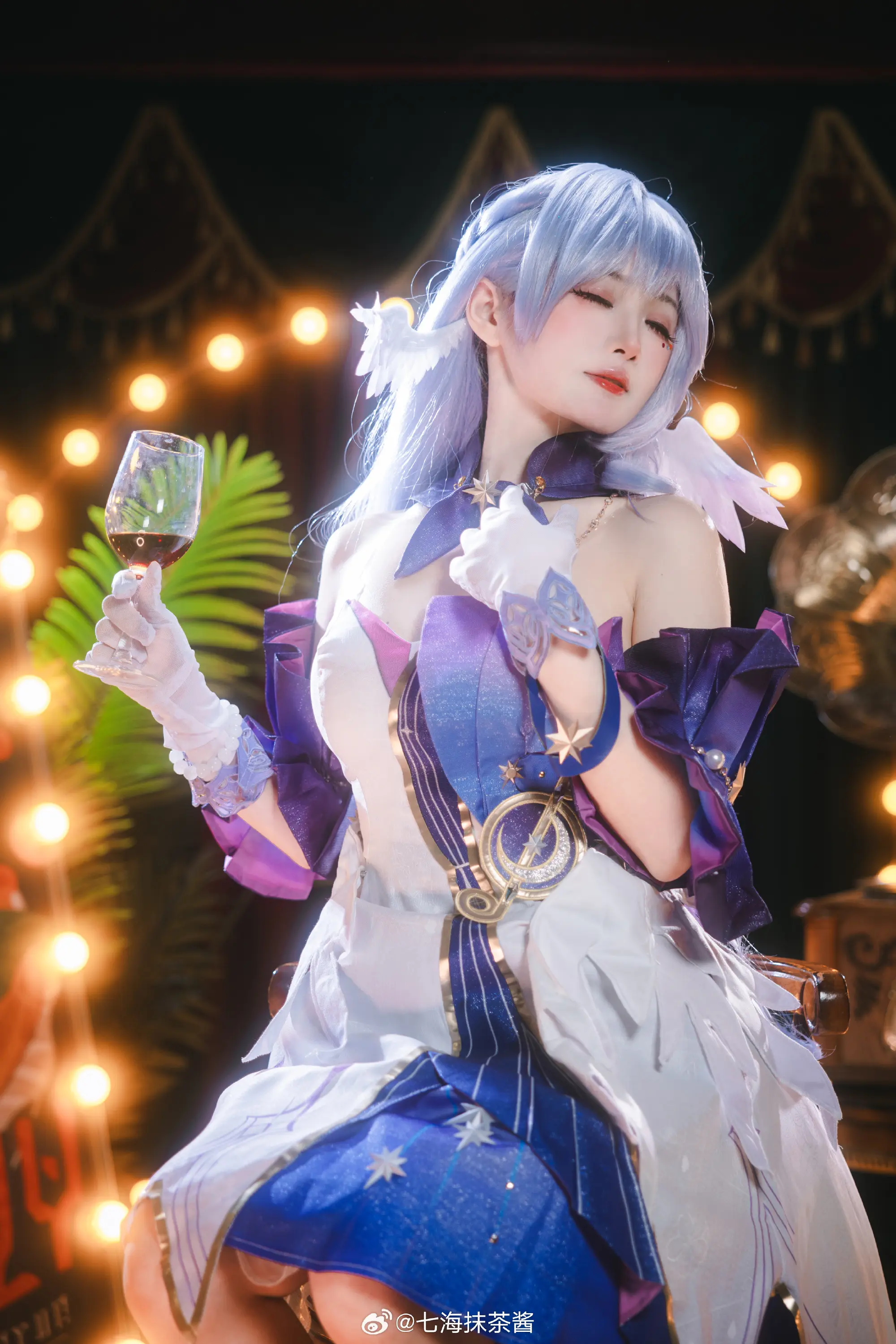 COSPLAY 如果羽翼不幸残缺，那就把翅膀借给彼此。崩坏：星穹铁道 知更鸟@七海抹茶酱 COSPLAY-第6张