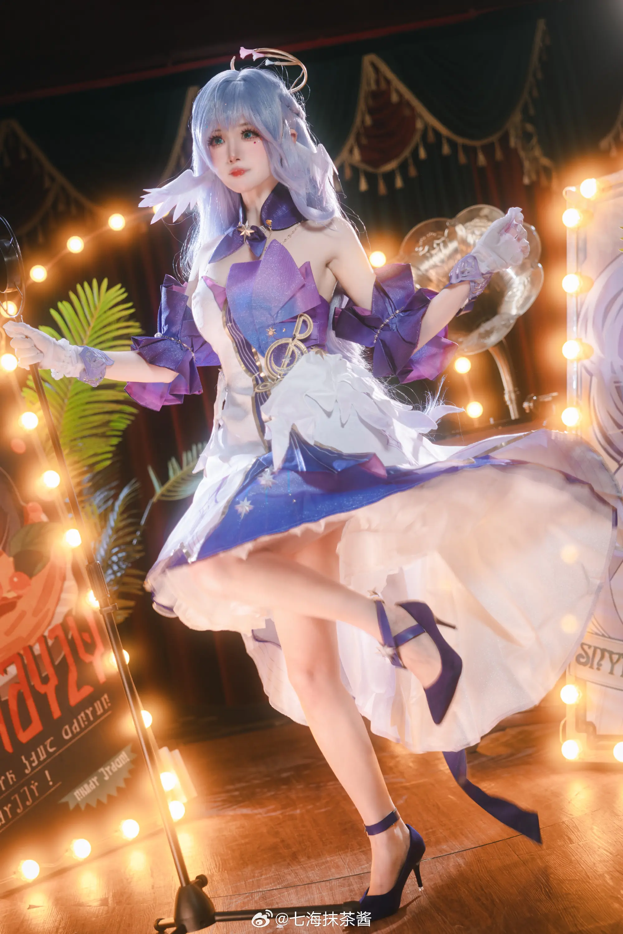 COSPLAY 如果羽翼不幸残缺，那就把翅膀借给彼此。崩坏：星穹铁道 知更鸟@七海抹茶酱 COSPLAY-第8张