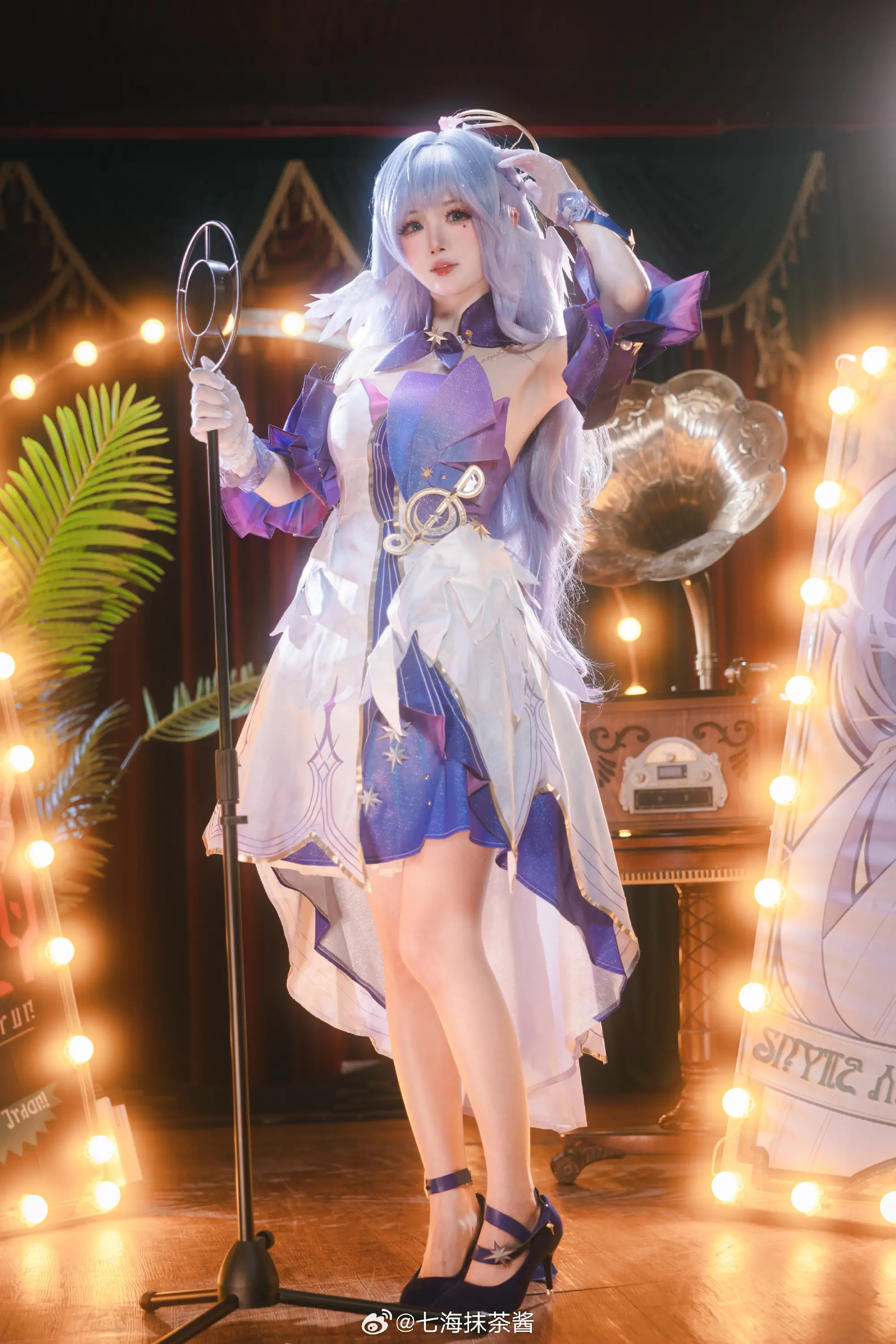 COSPLAY 如果羽翼不幸残缺，那就把翅膀借给彼此。崩坏：星穹铁道 知更鸟@七海抹茶酱 COSPLAY-第9张
