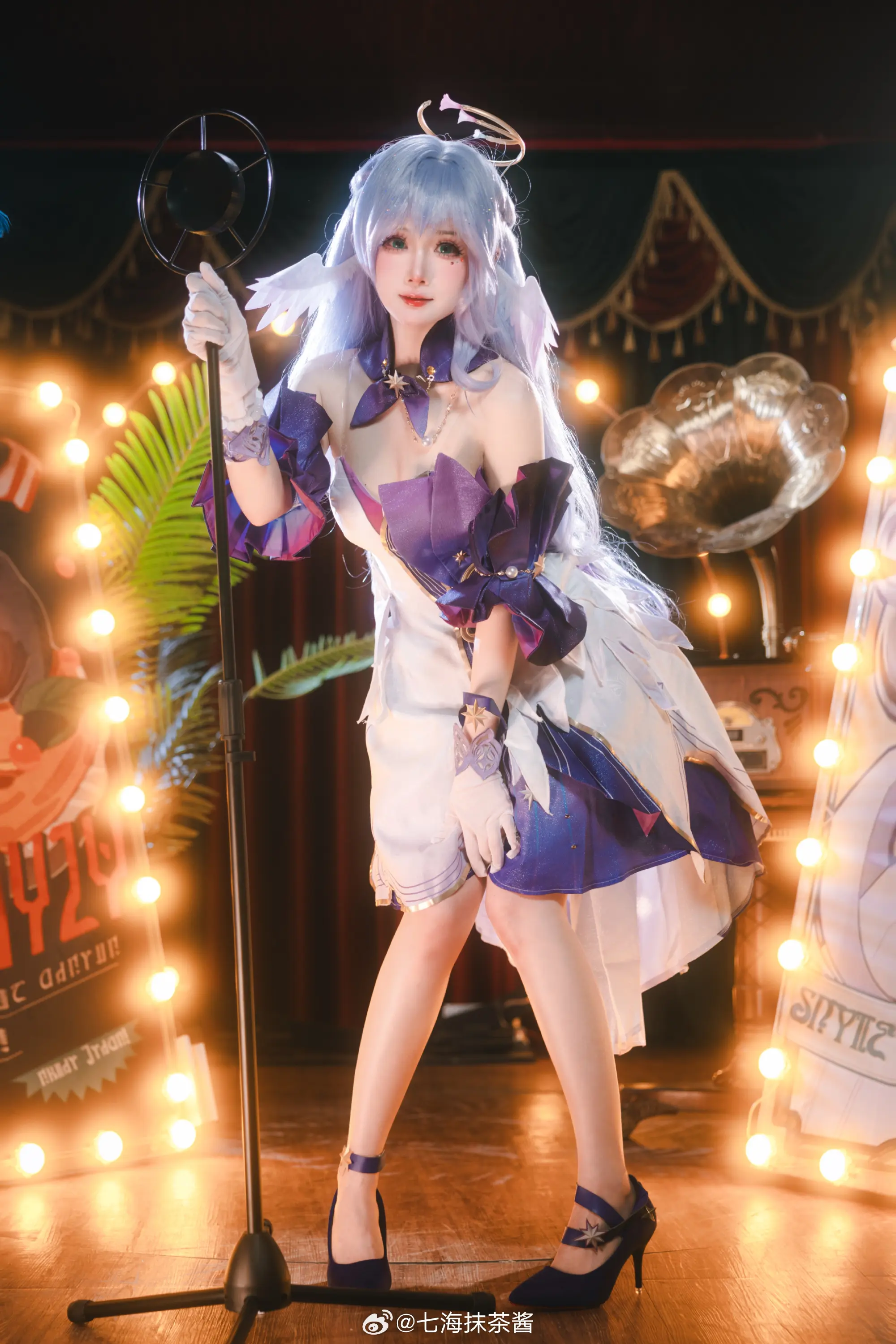 COSPLAY 如果羽翼不幸残缺，那就把翅膀借给彼此。崩坏：星穹铁道 知更鸟@七海抹茶酱 COSPLAY-第12张