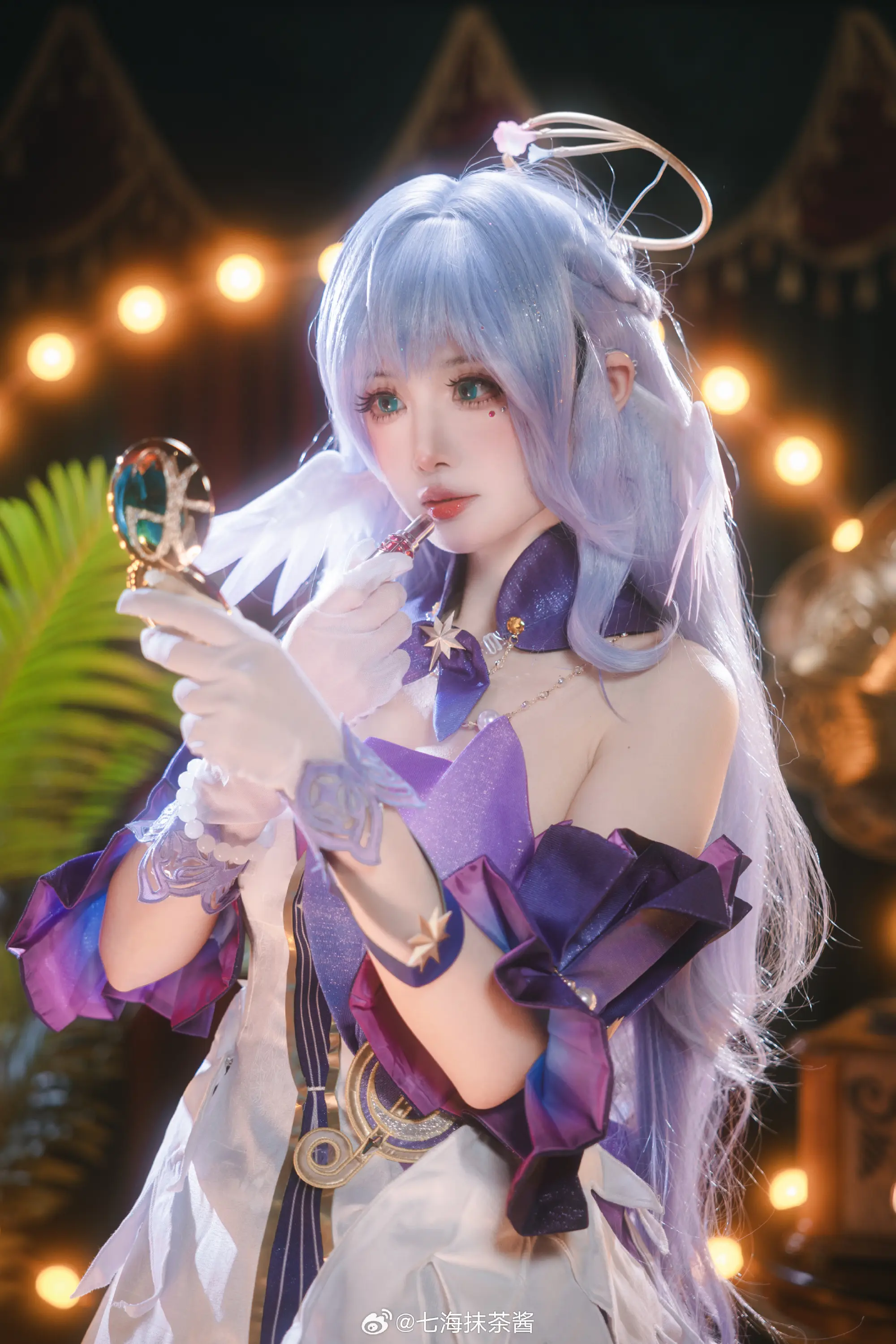COSPLAY 如果羽翼不幸残缺，那就把翅膀借给彼此。崩坏：星穹铁道 知更鸟@七海抹茶酱 COSPLAY-第5张