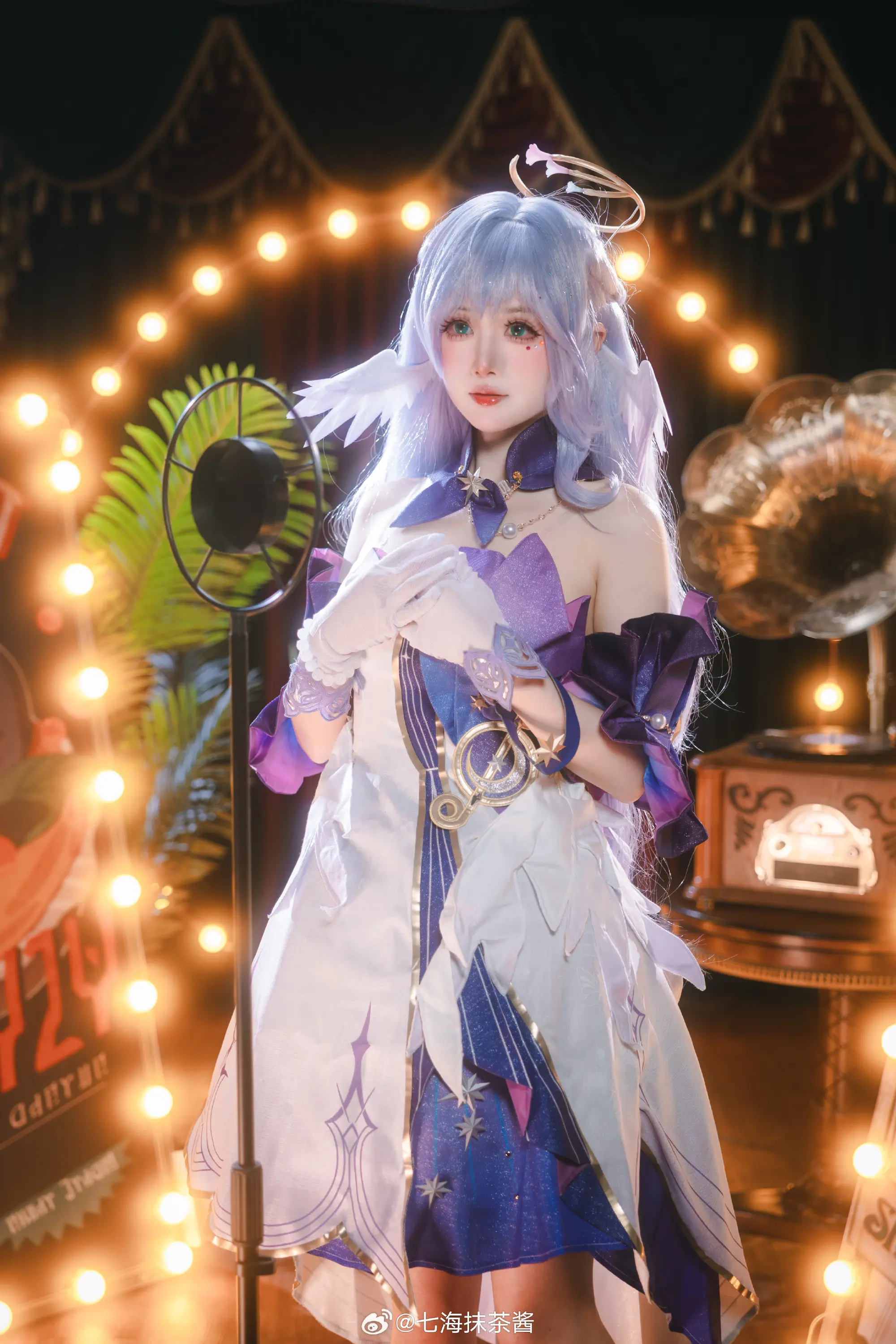 COSPLAY 如果羽翼不幸残缺，那就把翅膀借给彼此。崩坏：星穹铁道 知更鸟@七海抹茶酱 COSPLAY-第11张