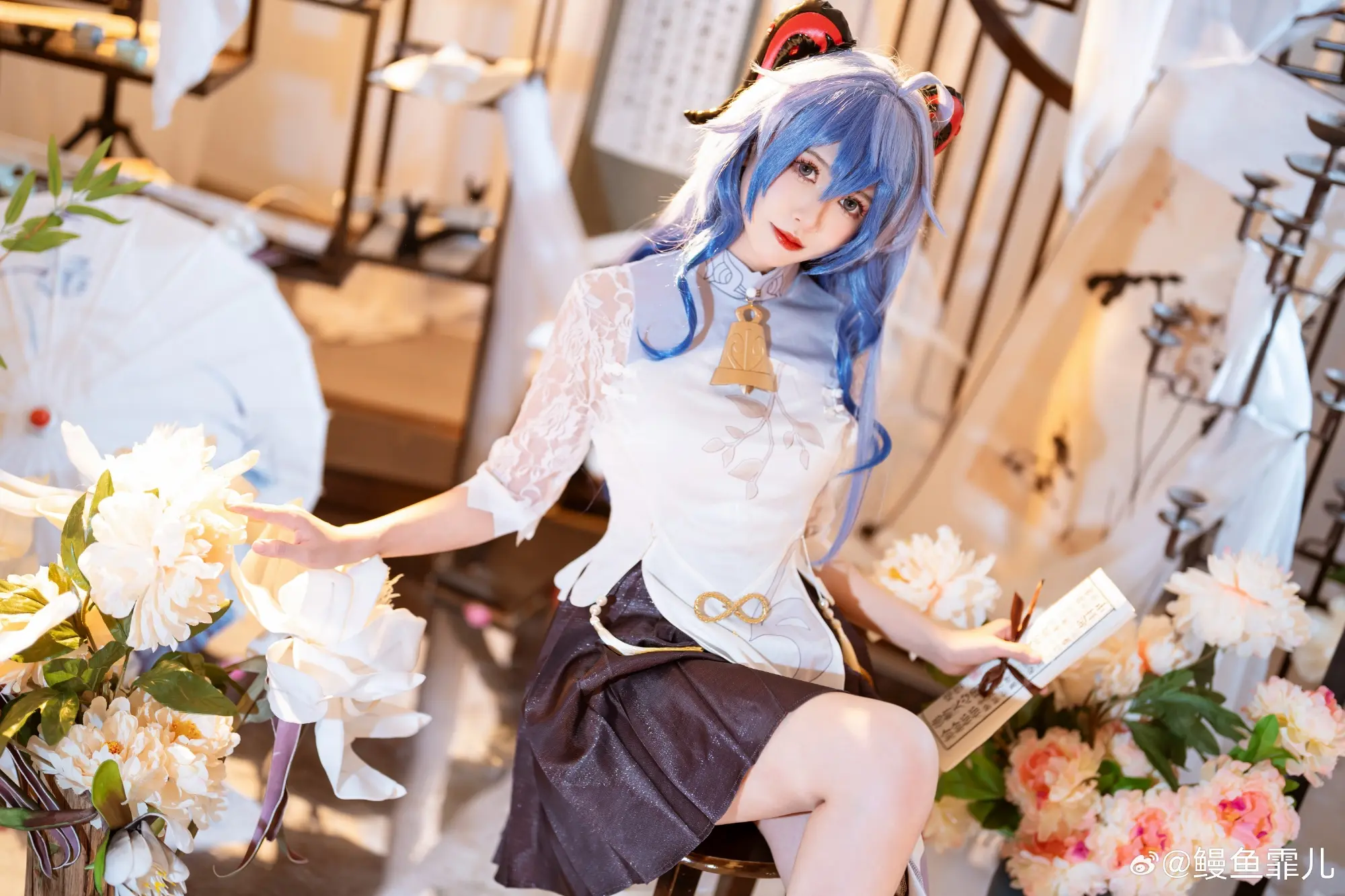 COSPLAY 饮必甘露 食必嘉禾 原神 甘雨@鳗鱼霏儿 COSPLAY-第2张