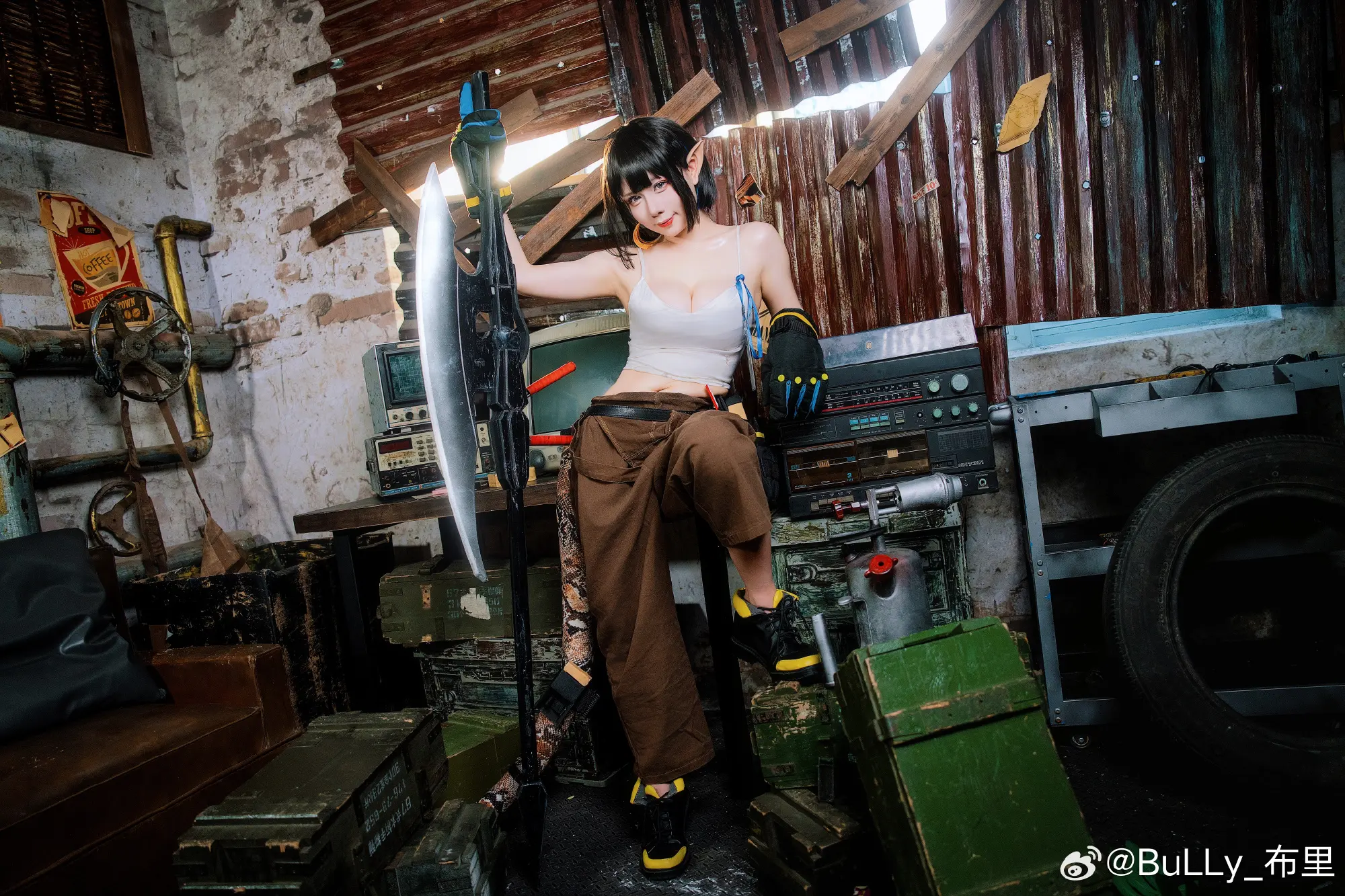cosplay 明日方舟「森蚺」修修猫太专业勒@修修猫ww COSPLAY-第3张