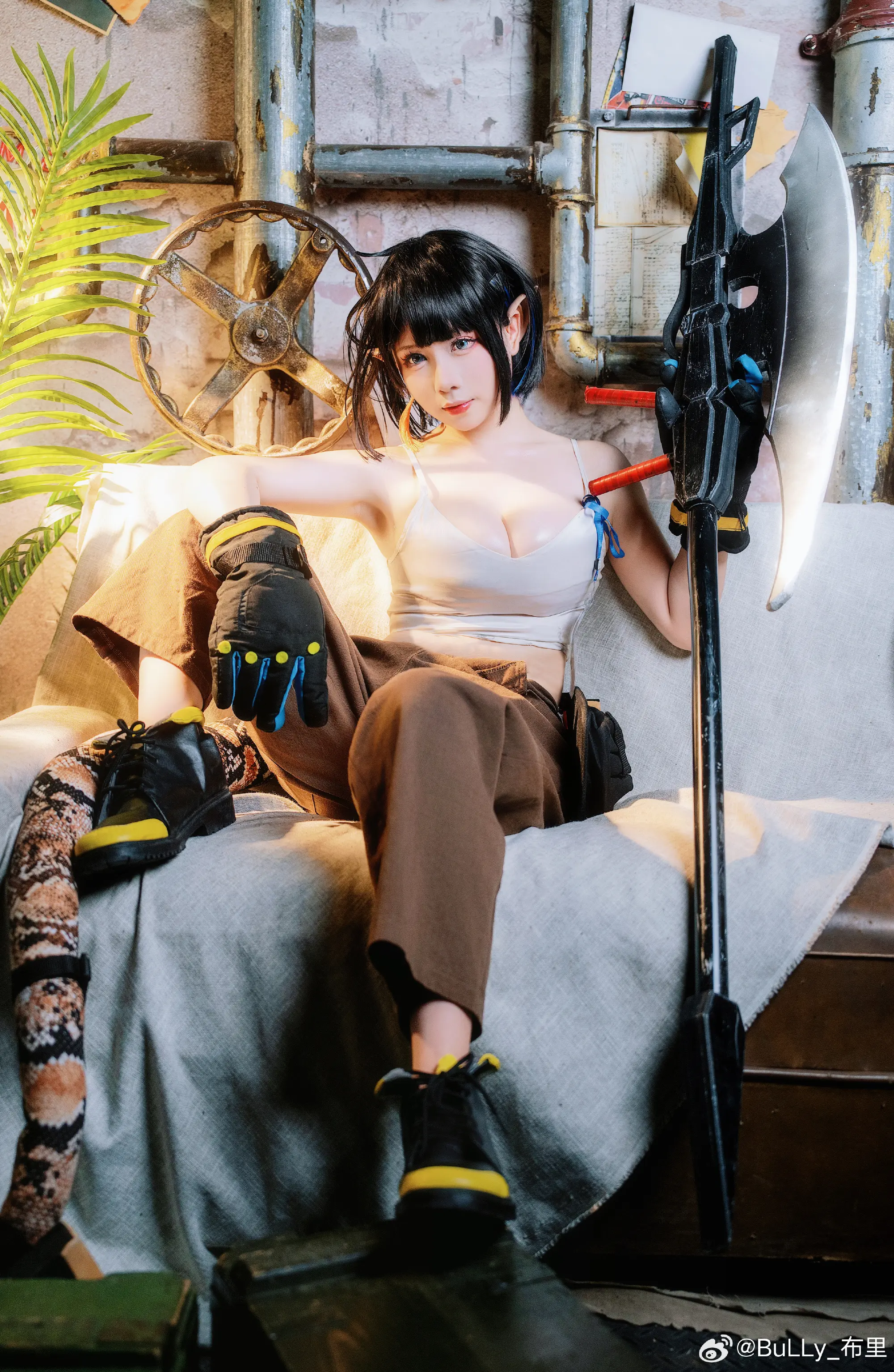 cosplay 明日方舟「森蚺」修修猫太专业勒@修修猫ww COSPLAY-第9张